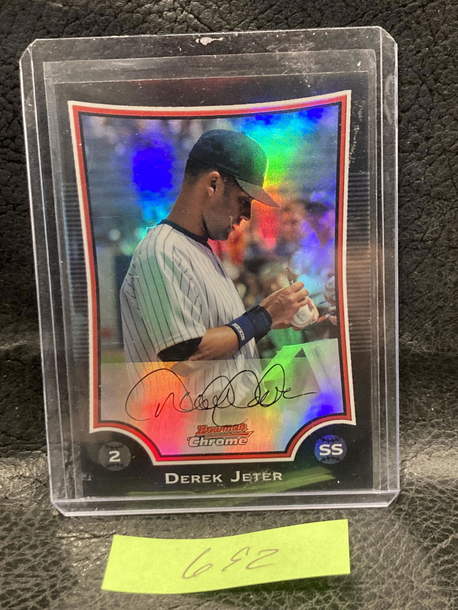 Derek Jeter2009 Bowman Chrome Refractor Parallel (1 of 2)