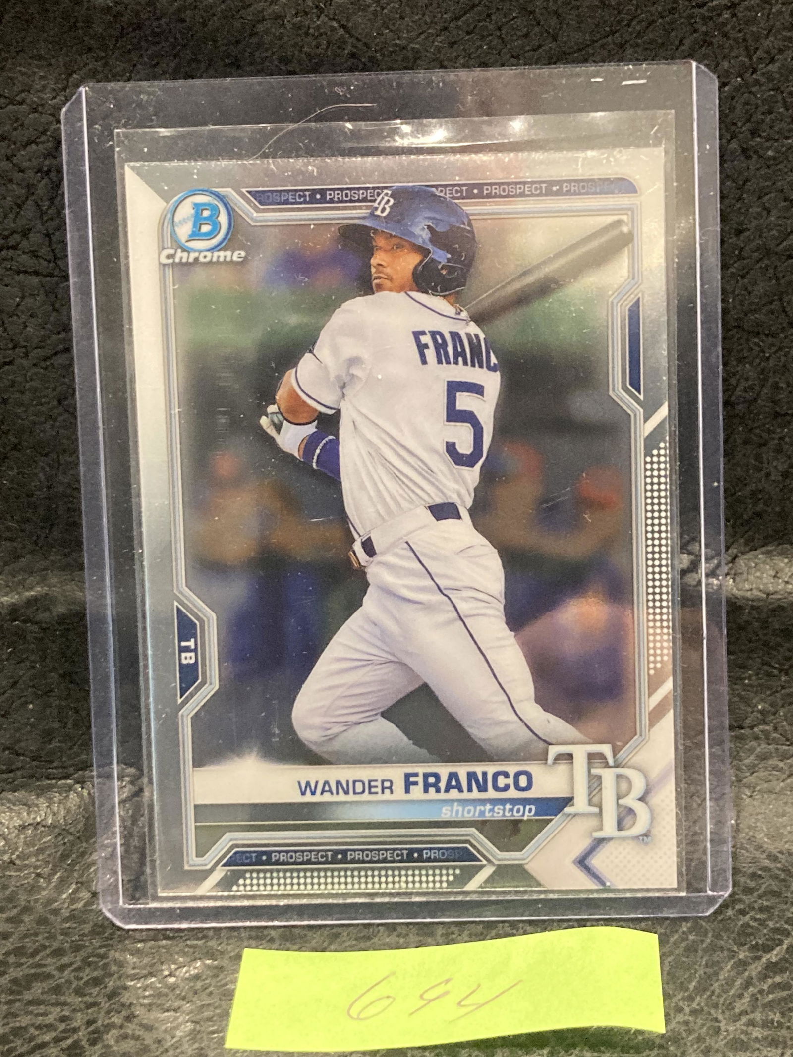 Wander Franco 2021 Bowman Chrome Prospect Card BCP-57 (1 of 2)