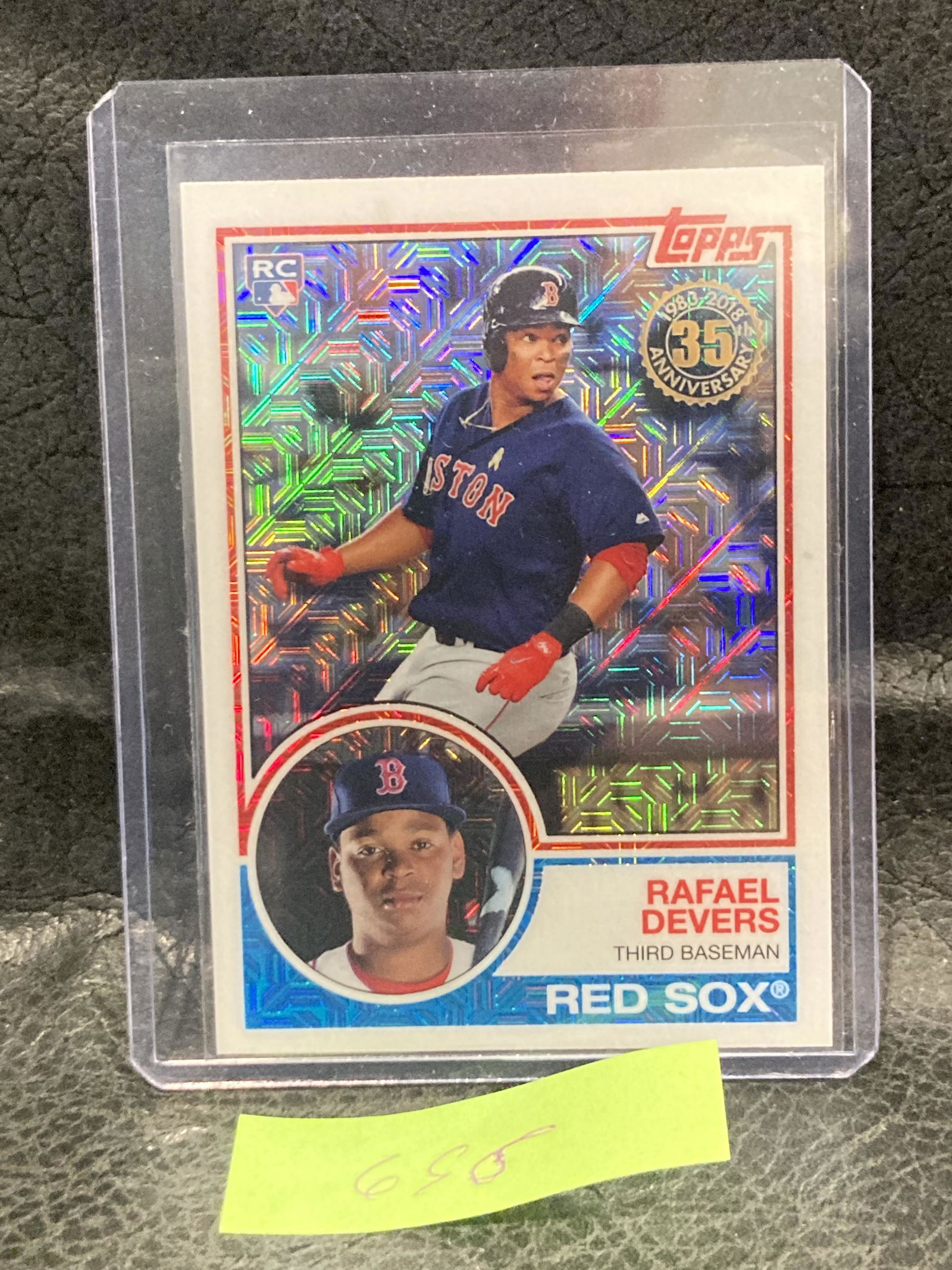 RAFAEL DEVERS Topps Chrome '83 Silver Pack Mojo (1 of 1)