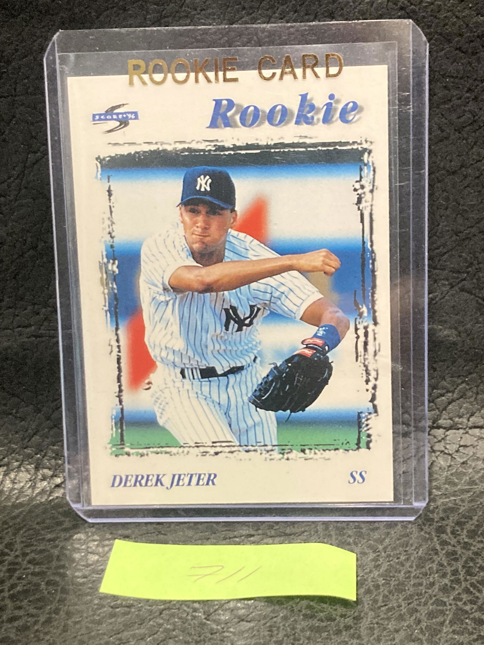 Derek Jeter 1996 Score #240 Baseball Card Rookie (1 of 2)