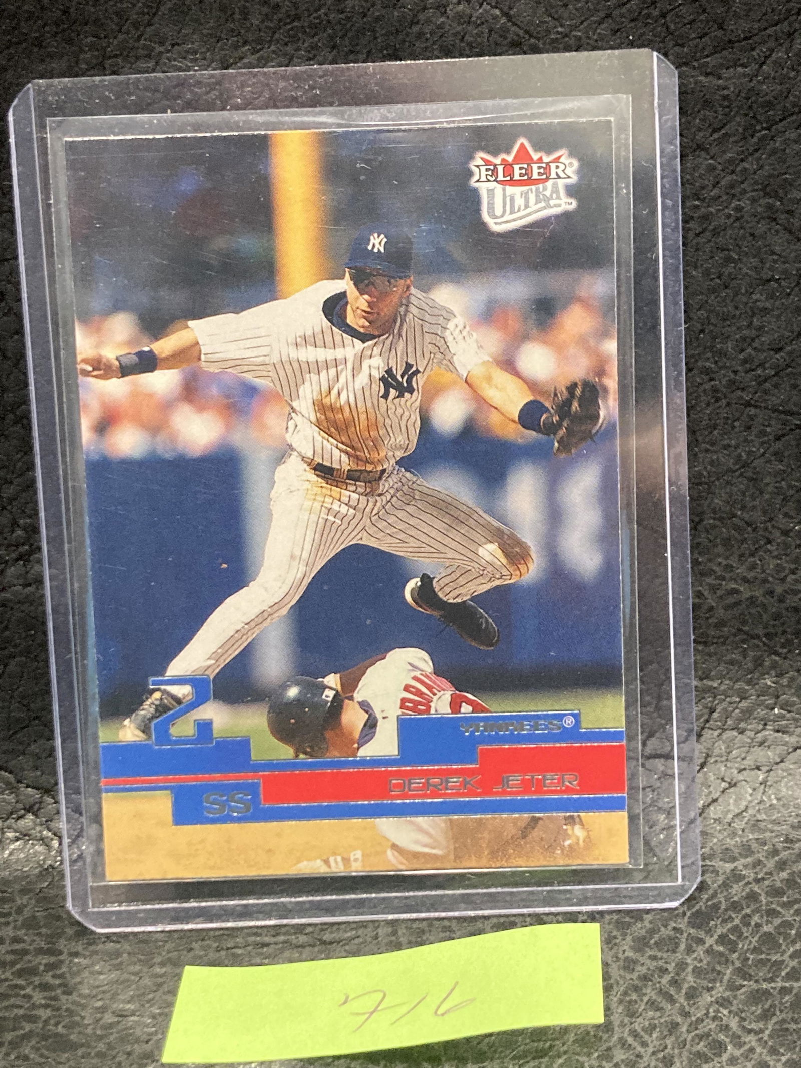 Derek Jeter 2003 Fleer Ultra #2 Baseball Card (1 of 2)