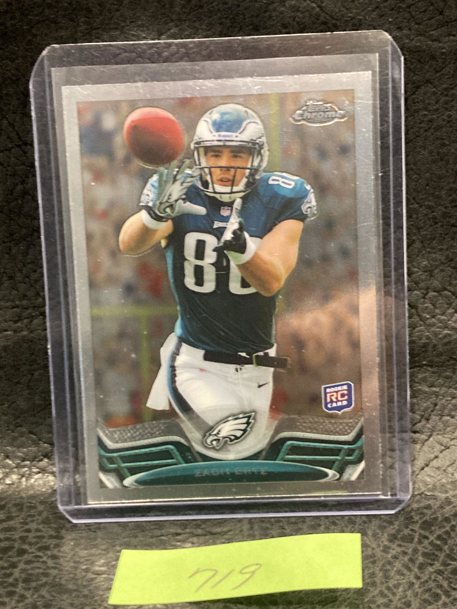 Zack Ertz 2013 Topps Chrome Rc Rookie Eagles (1 of 2)
