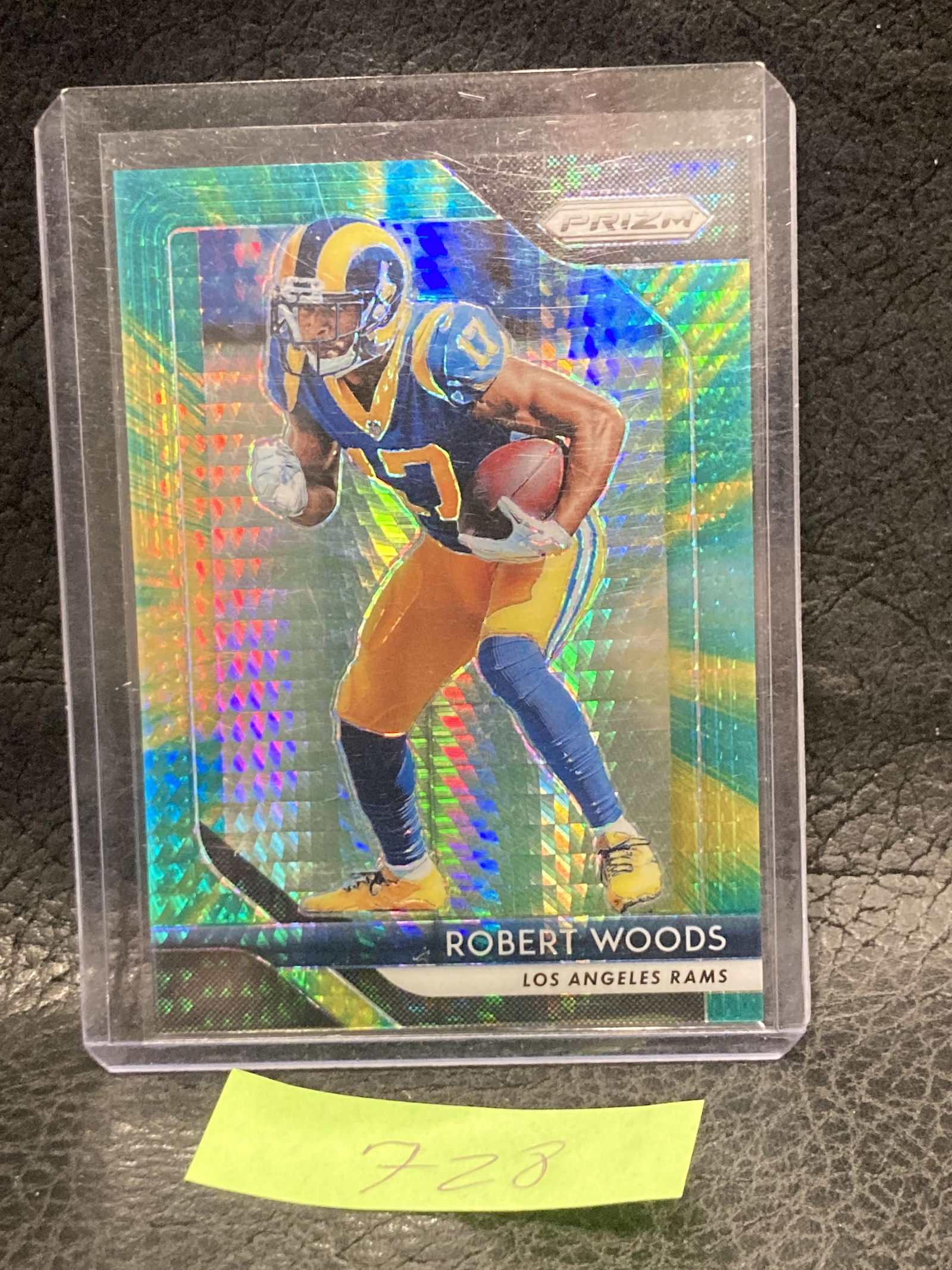Robert Woods 2018 Panini Prizm /275 Green Gold Hyper (1 of 2)