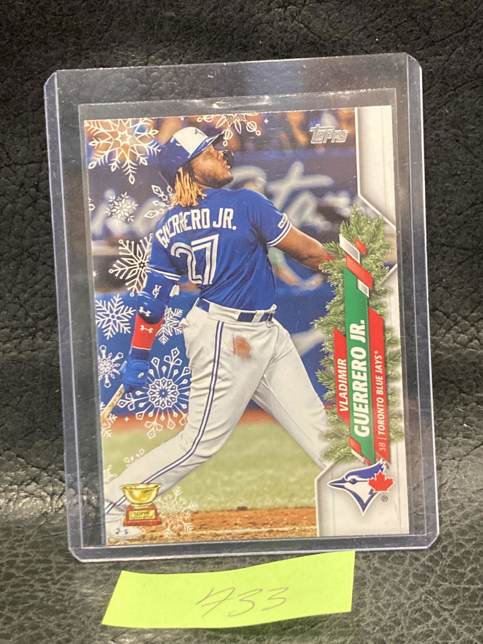 Vladimir Guerrero Jr. 2020 Topps Holiday Rookie Cup (1 of 2)