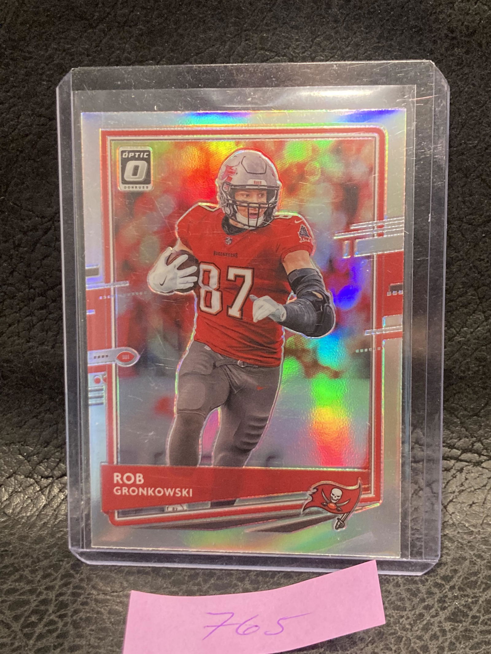 Rob Gronkowski 2020 Panini Optic Silver Holo Prizm (1 of 2)
