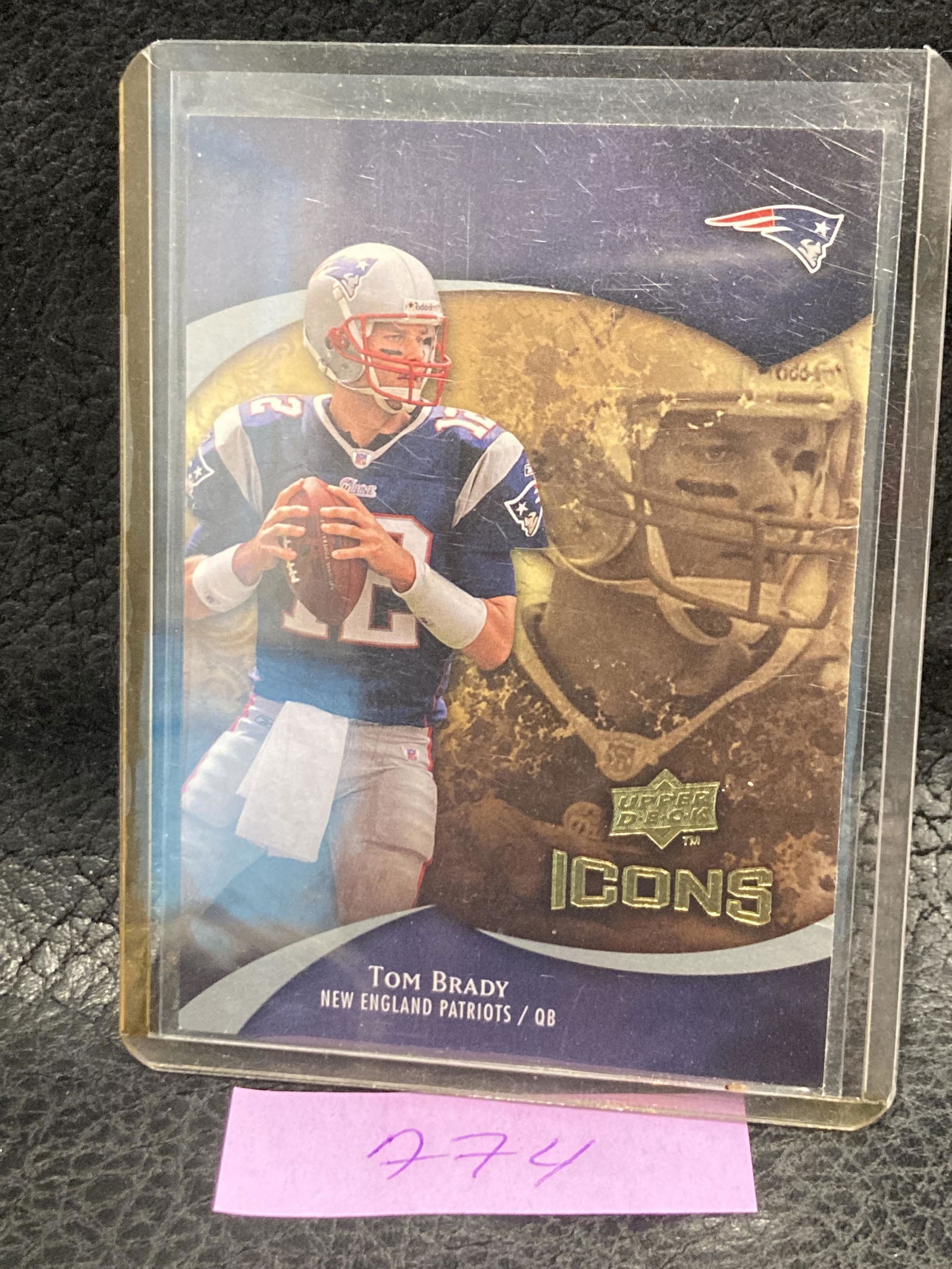 Tom Brady2009 Upper Deck Icons New England Patriots #52 (1 of 2)