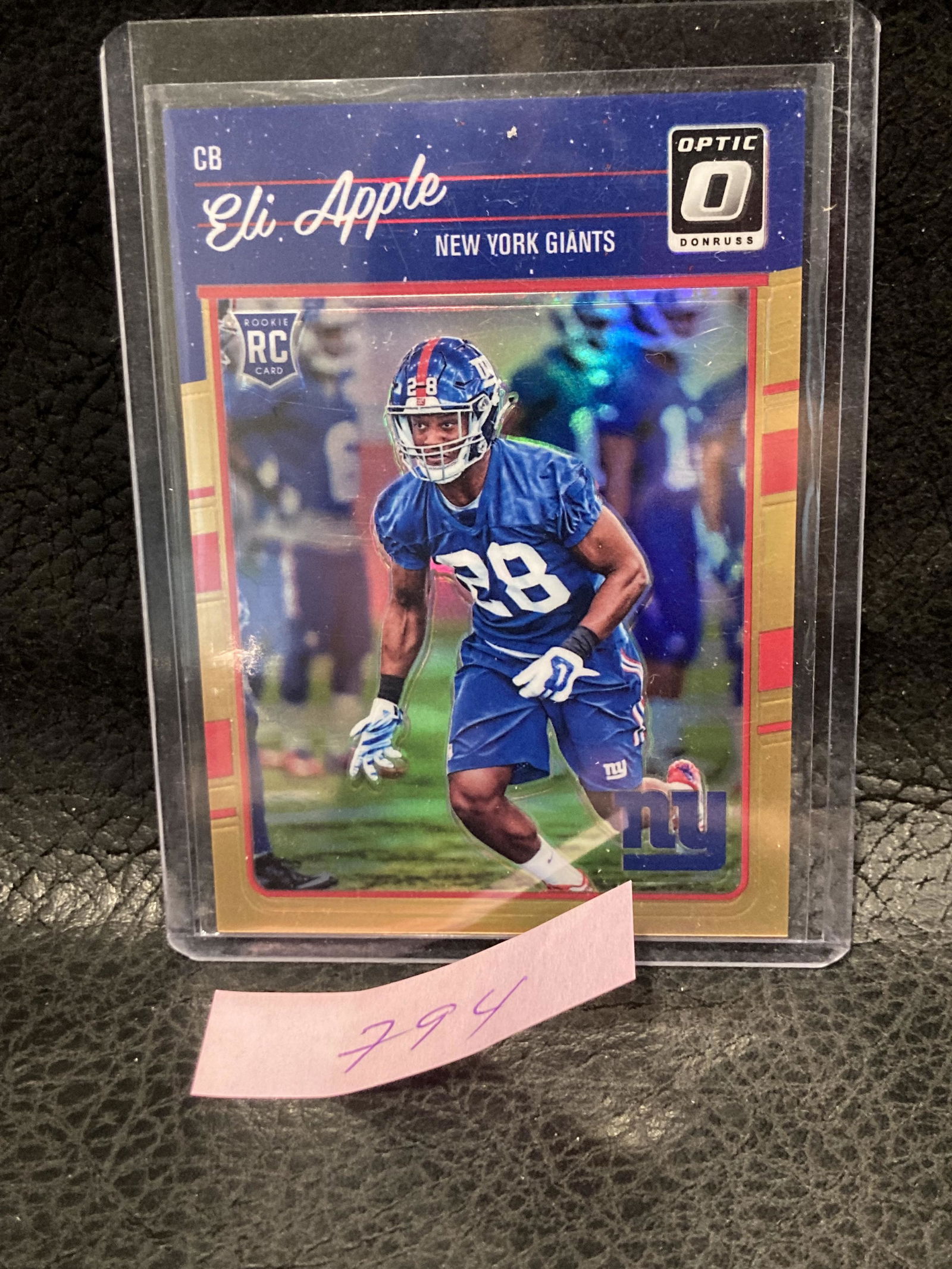Eli Apple 2016 Donruss Optic Rookies Orange /199 #133 (1 of 2)