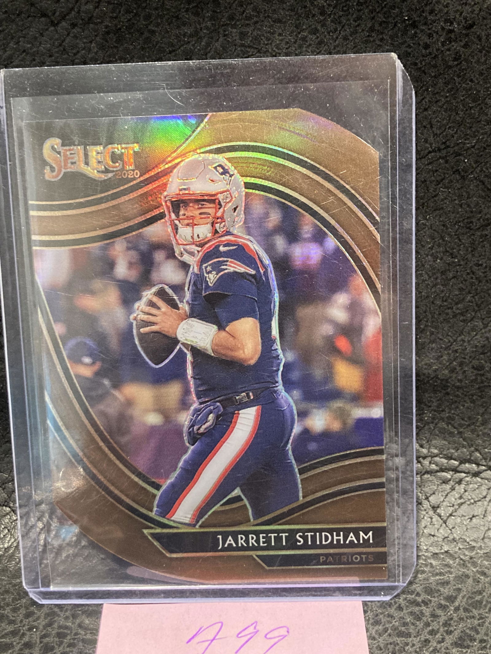 Jarrett Stidham 2020 Select Field Level Copper Prizm (1 of 2)