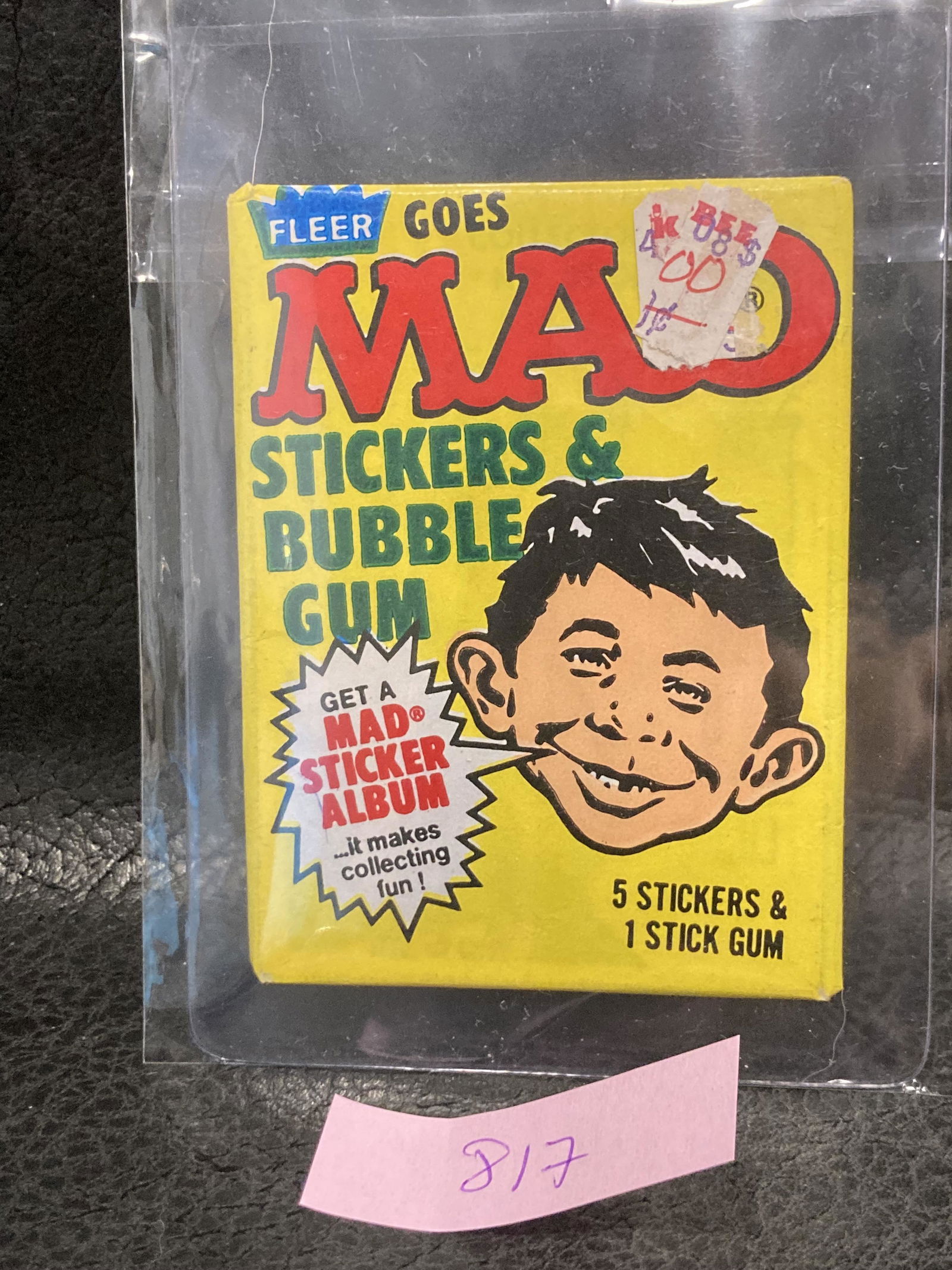 1983 MAD Magazine Trading Sticker Pack (1 of 2)