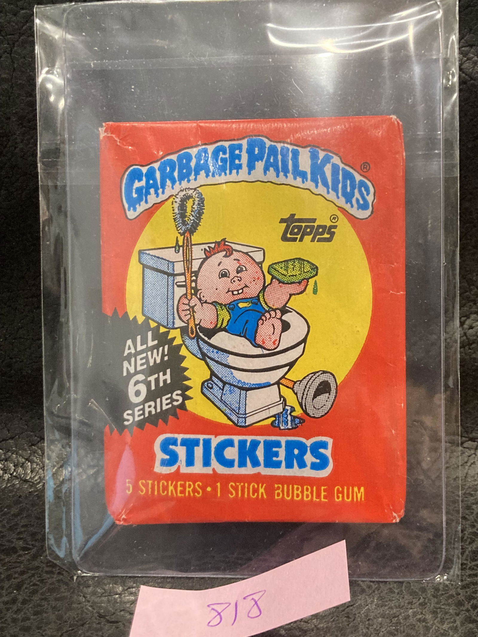 1986 Topps GARBAGE PAIL KIDS Series 6 Unopened Wax Pack: 1986 Topps GARBAGE PAIL KIDS Series 6 Unopened Wax Pack