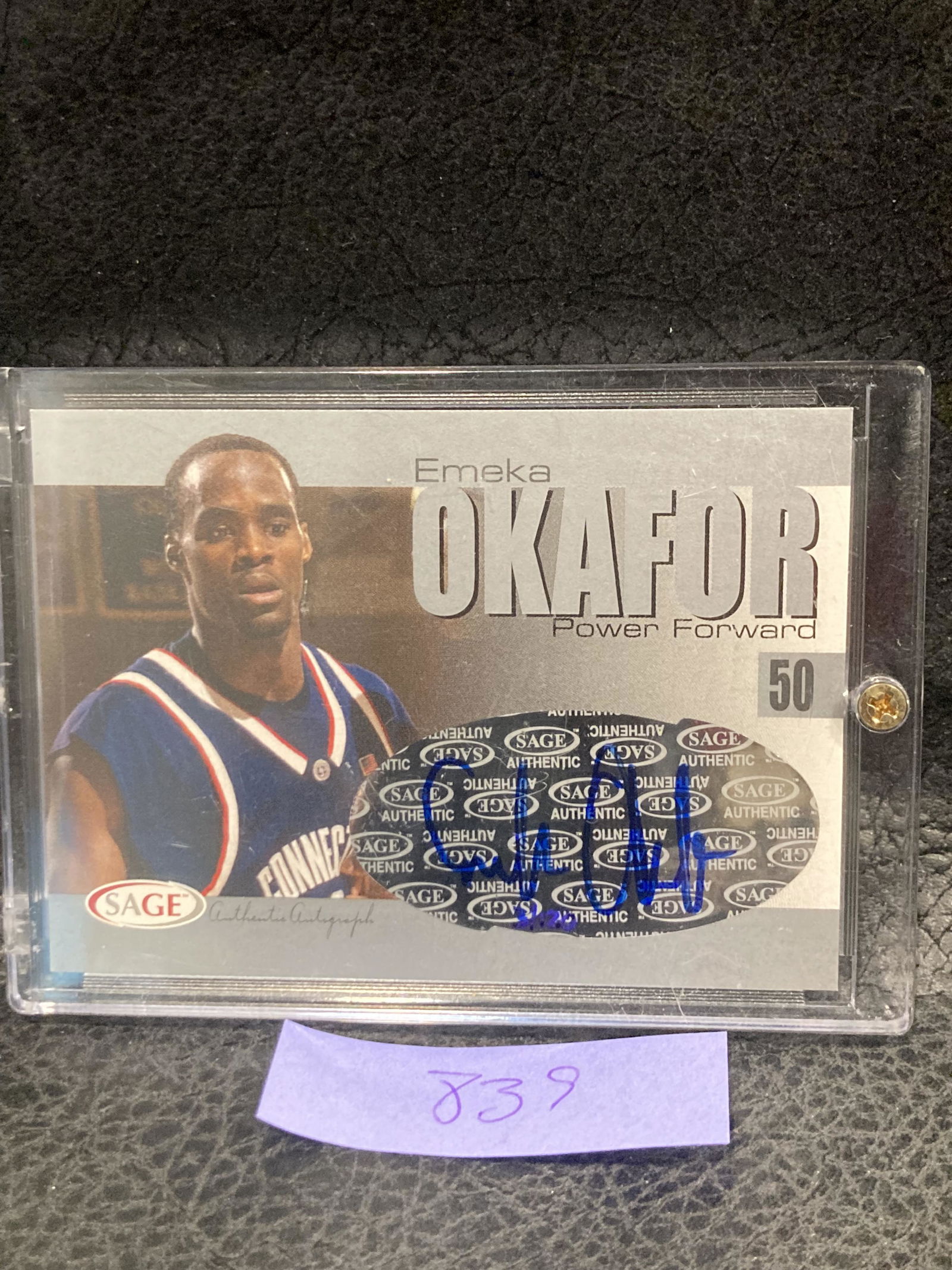 Emeka Okafor 2004 Sage Auto Silver/120 (1 of 2)