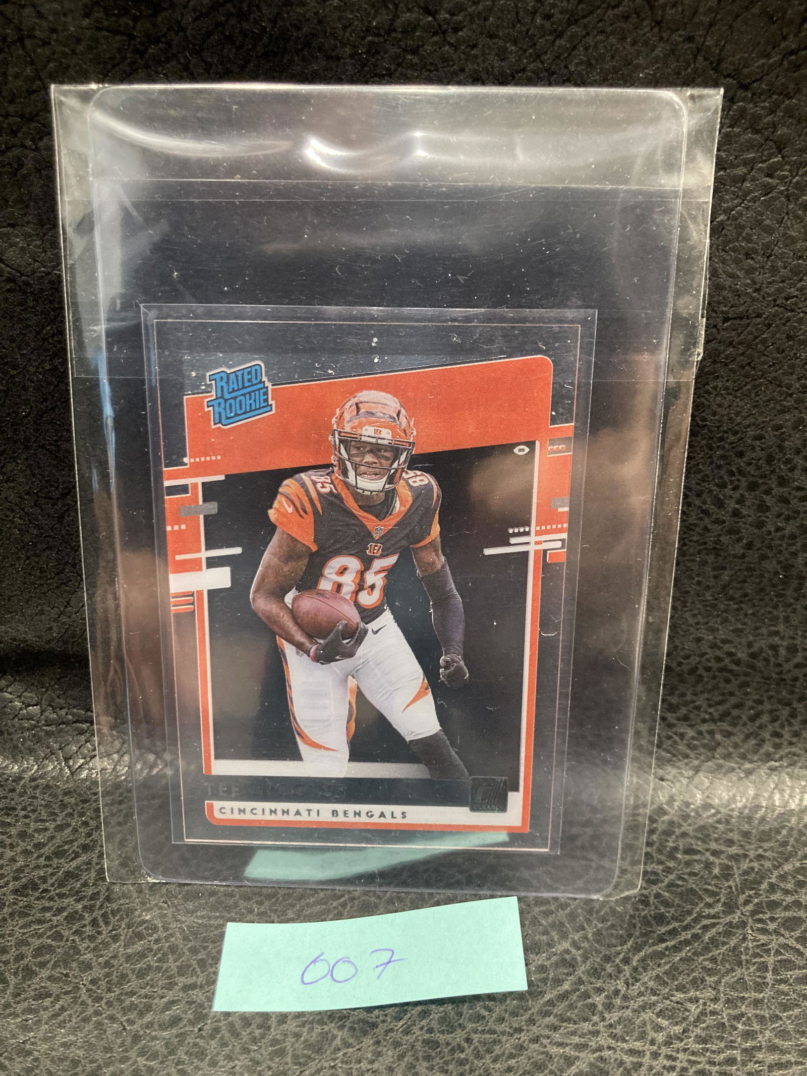 Tee Higgins 2020 Nfl Chronicles Clearly Donruss Rated (1 of 2)