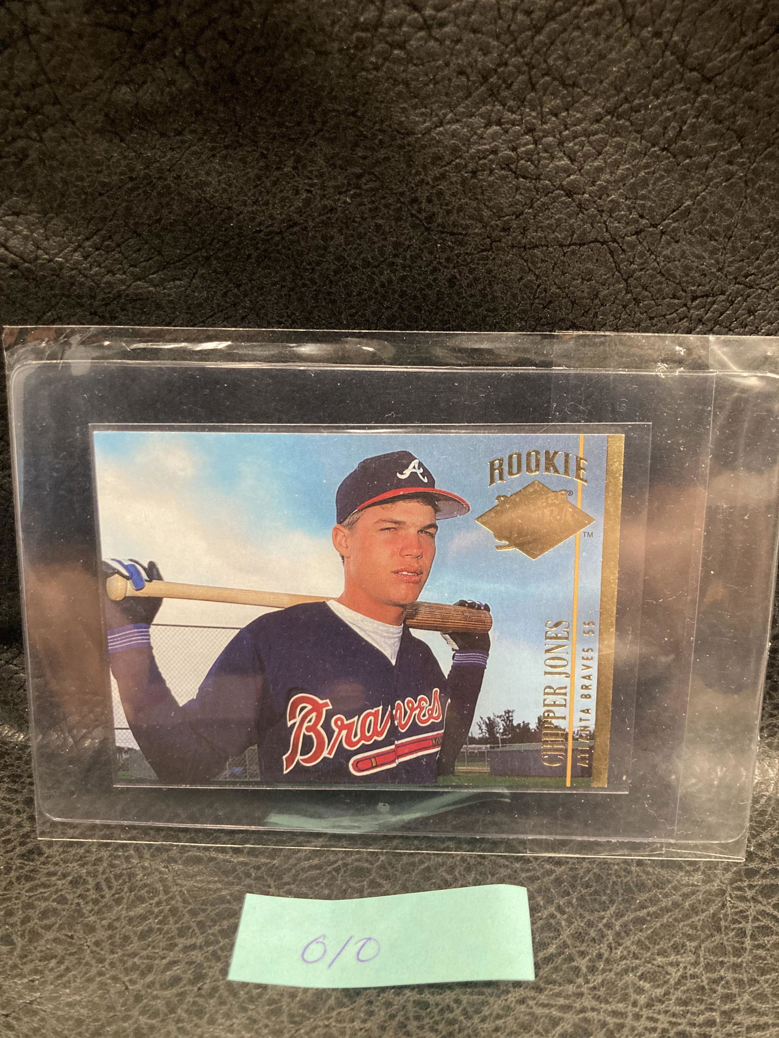 Chipper Jones 1994 Fleer Ultra Rookie Card #152 Braves (1 of 2)