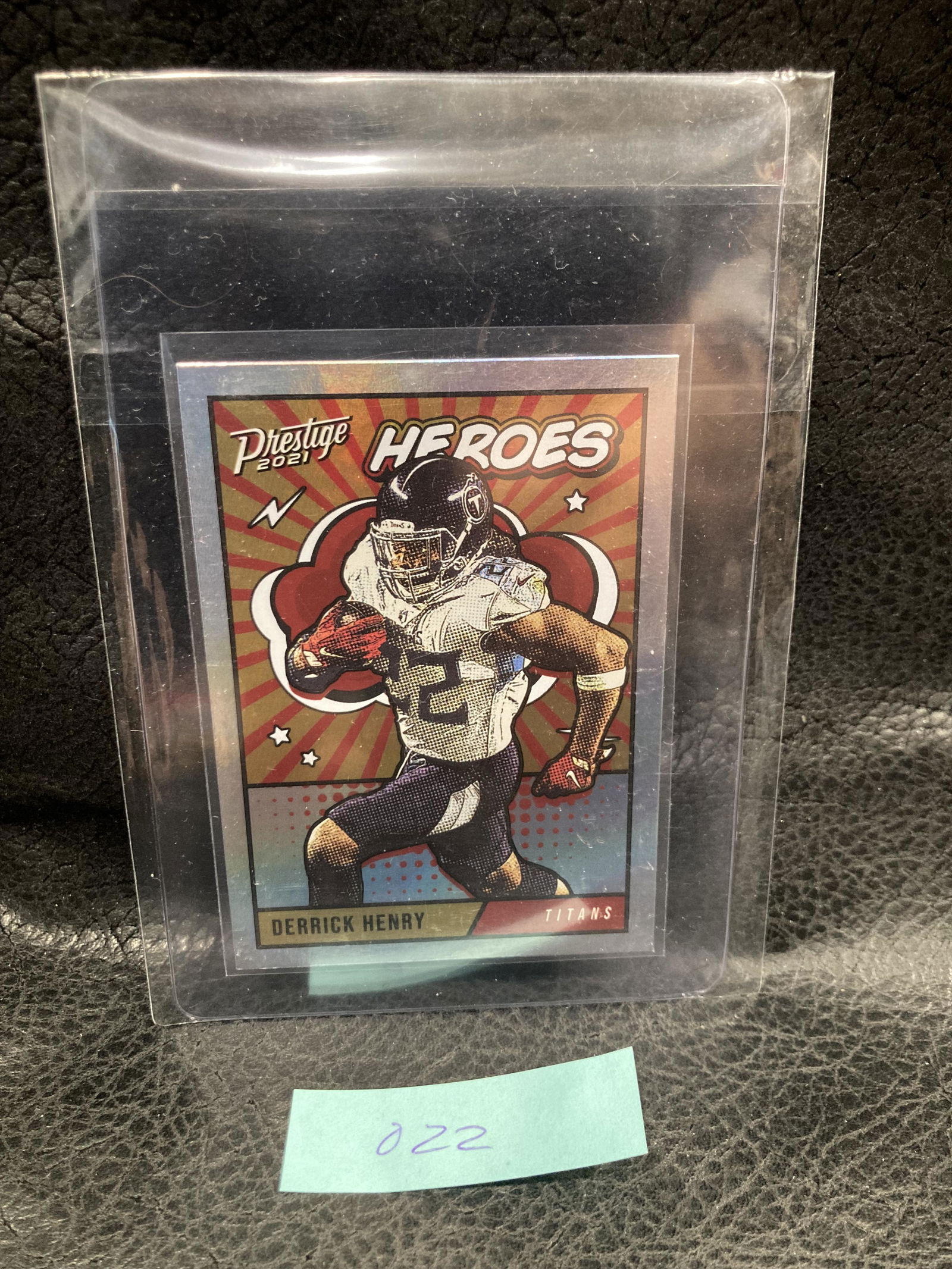 Derrick Henry 2021 Panini Prestige HEROES Insert Card (1 of 2)