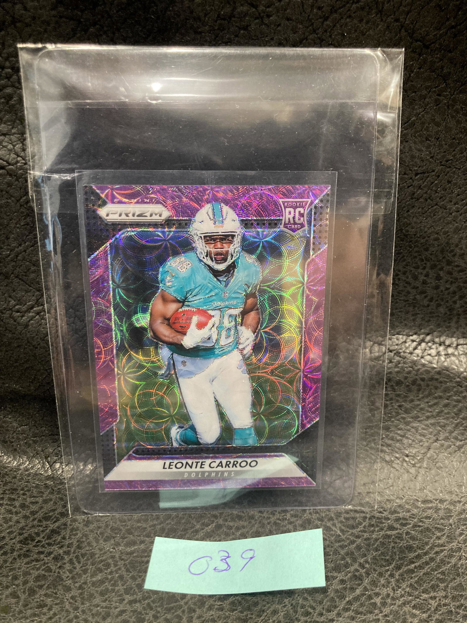 Leonte Carroo 2016 Panini Prizm Rookie Purple Scope: Leonte Carroo 2016 Panini Prizm Rookie Purple Scope Prizm /99 #272 Rookie Rc