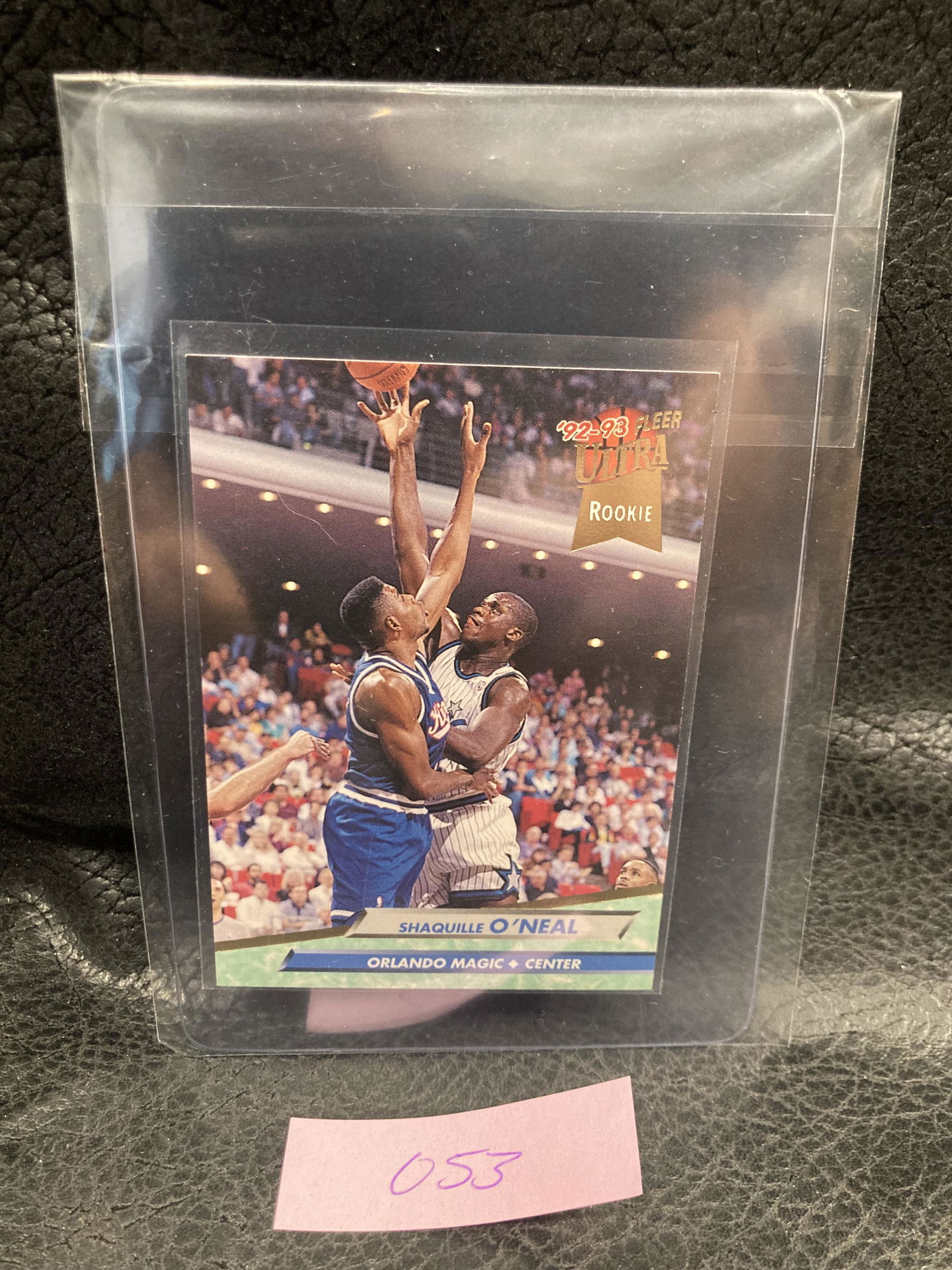 Shaquille Oneal 1992-93 Fleer Ultra Rookie Card #328 (1 of 2)