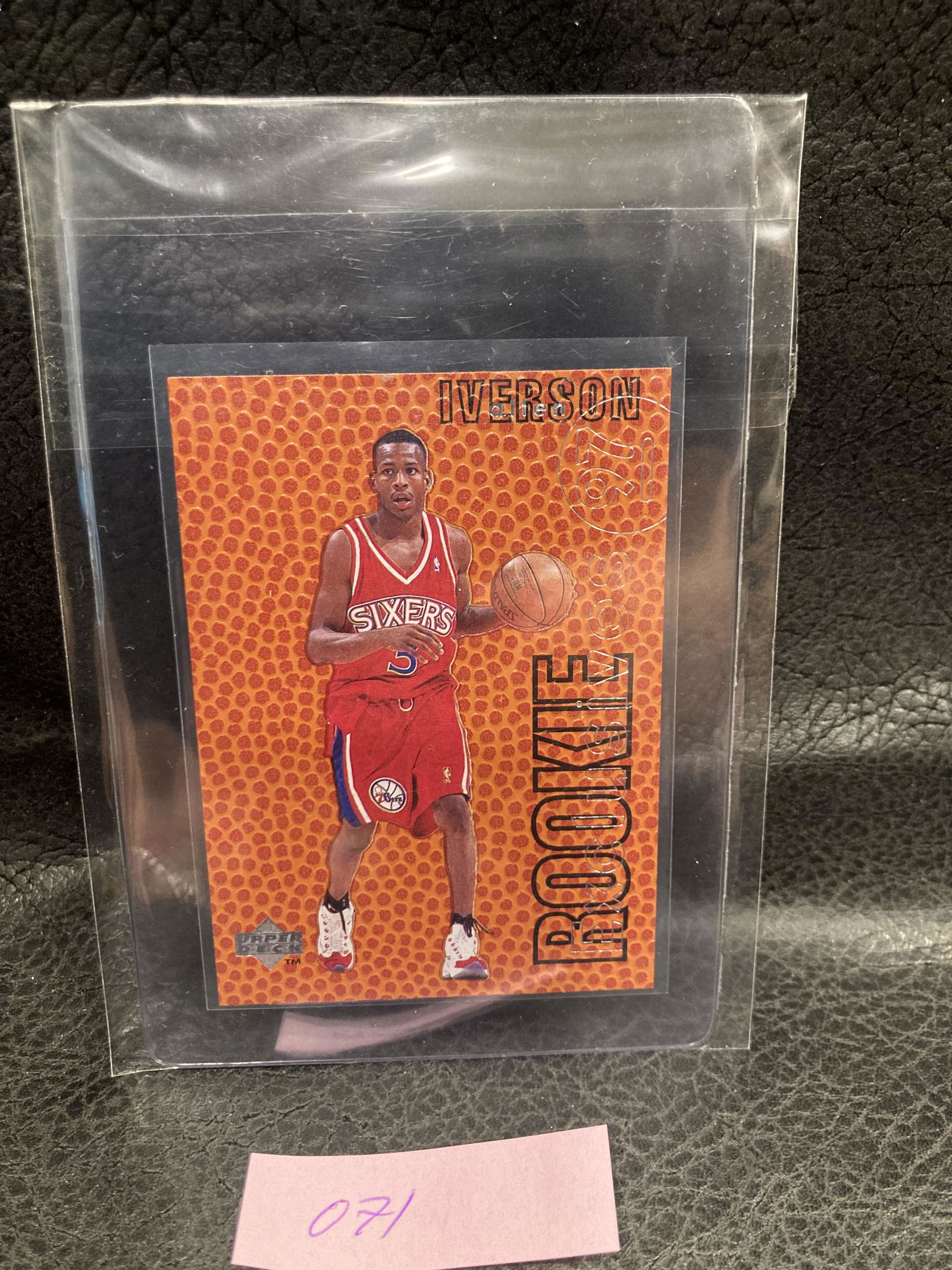 Allen Iverson 1996 - 97 Upper Deck Rookie Exclusives (1 of 2)