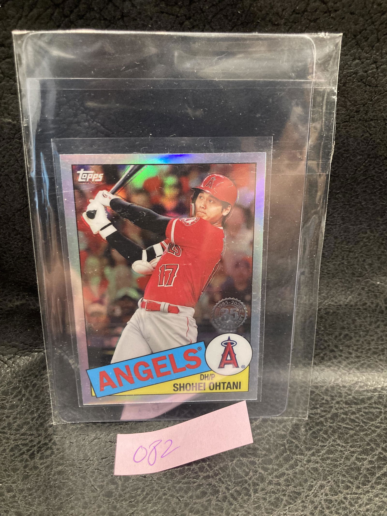 Shohei Ohtani 2020 Topps Chrome #85TC-7 35th (1 of 2)