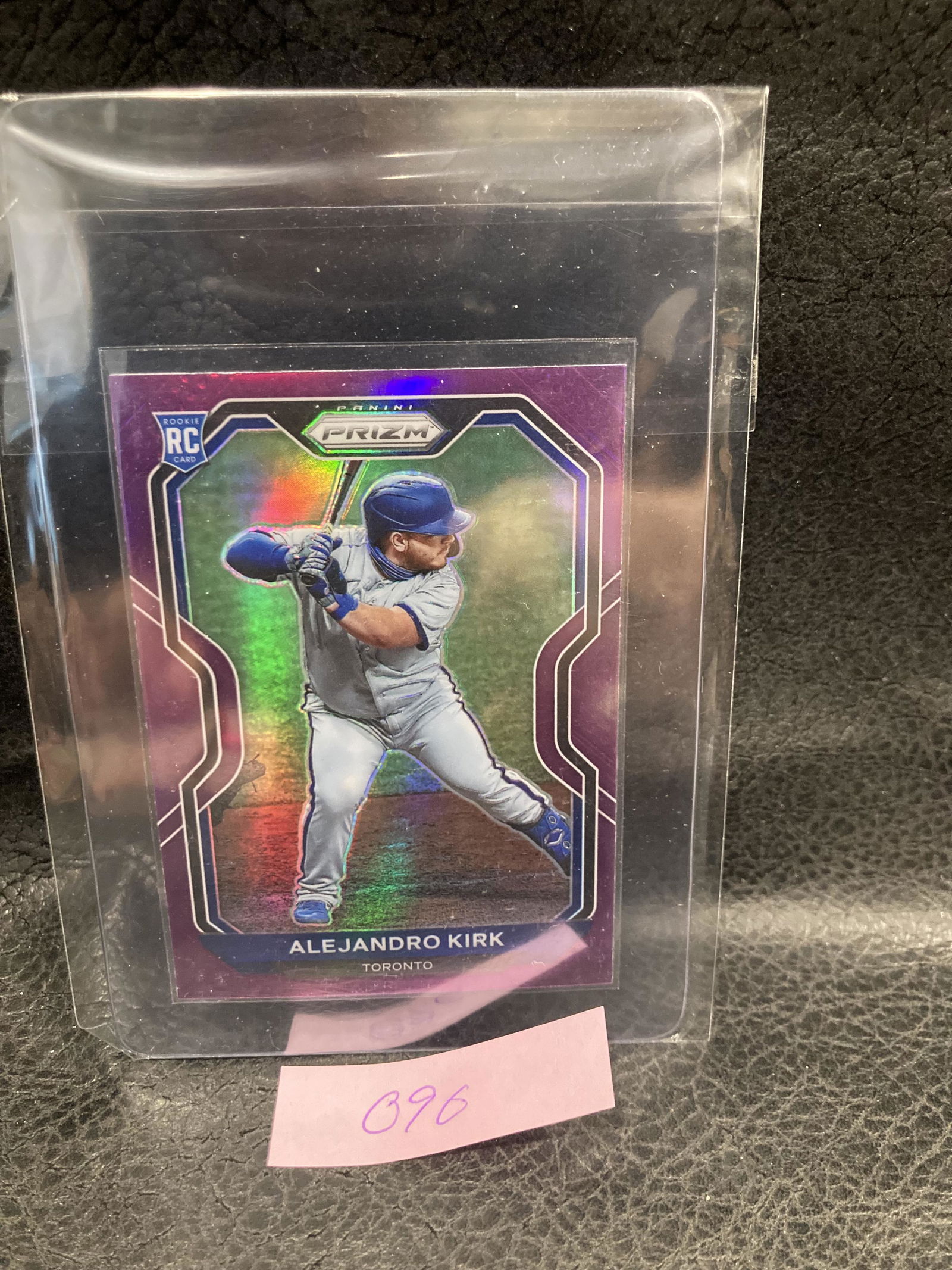 Alejandro Kirk 2021  Prizm #169 Purple Prizm Sp Rc- (1 of 2)