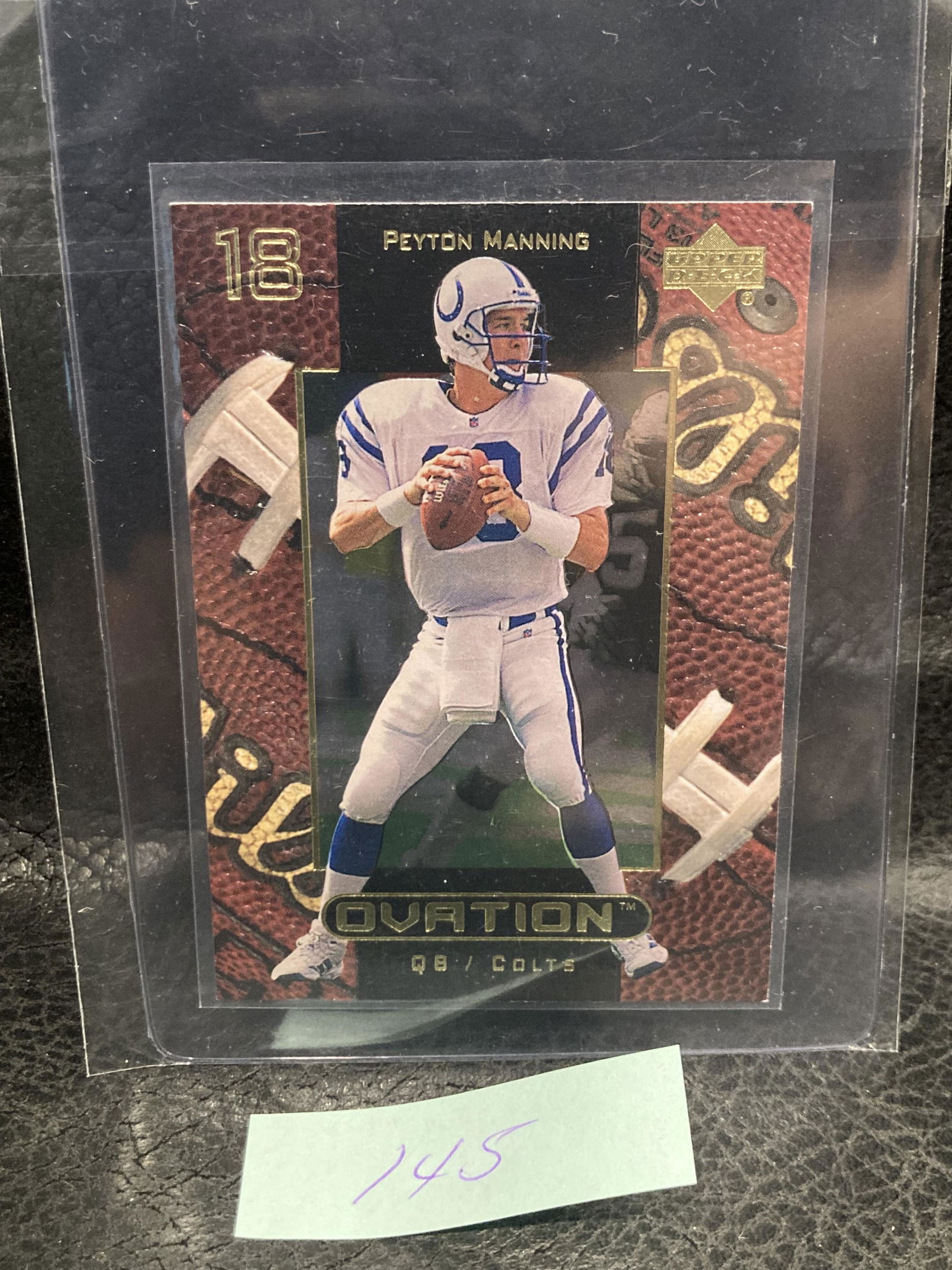 Peyton Manning1999 Upper Deck Ovation Colts (1 of 2)