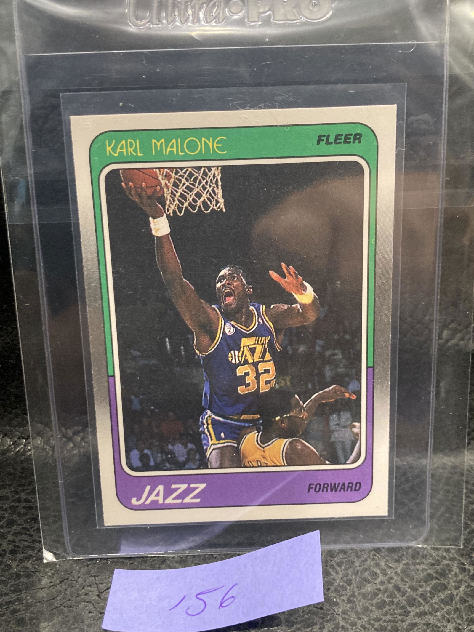 Karl Malonejazz 1988-89 Fleer Hof 3rd Year (1 of 2)