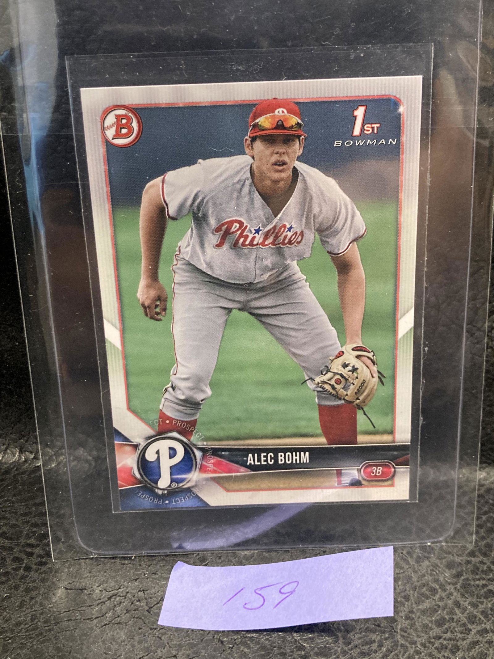 Alec Bohm 2018 Bowman Draft 1st Paper Card Bd-25 (1 of 2)