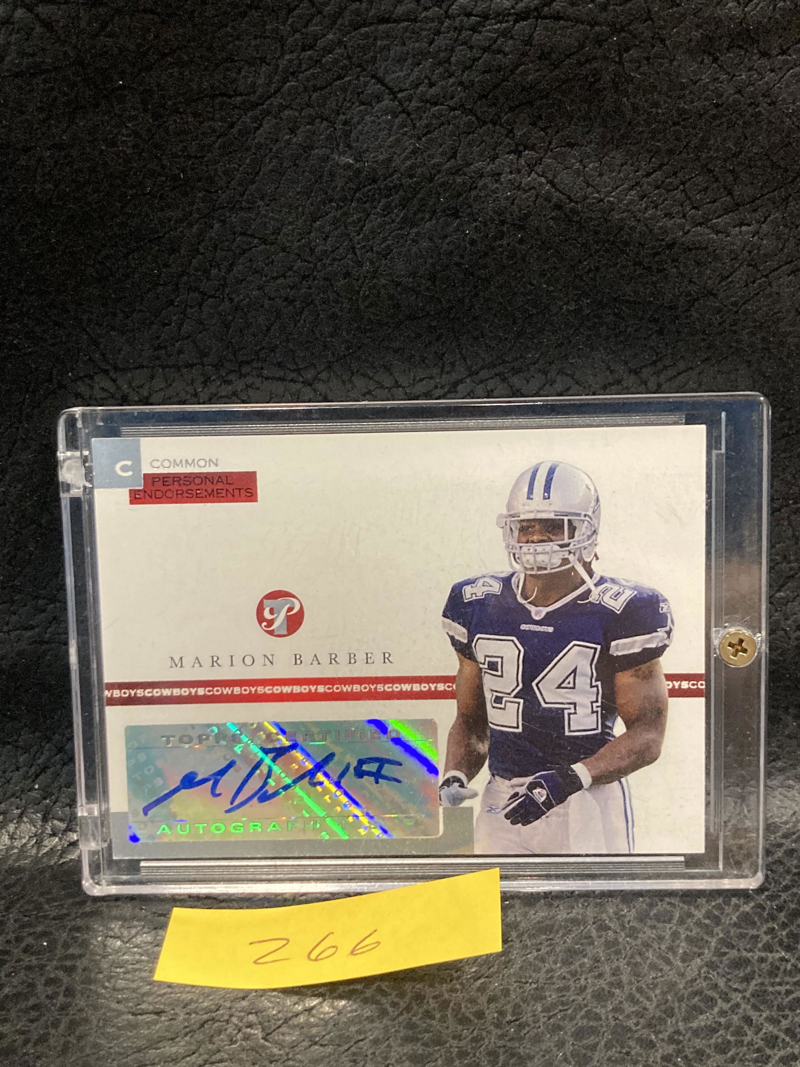 Marion Barber Iii 2005 Topps Pristine Personal (1 of 2)