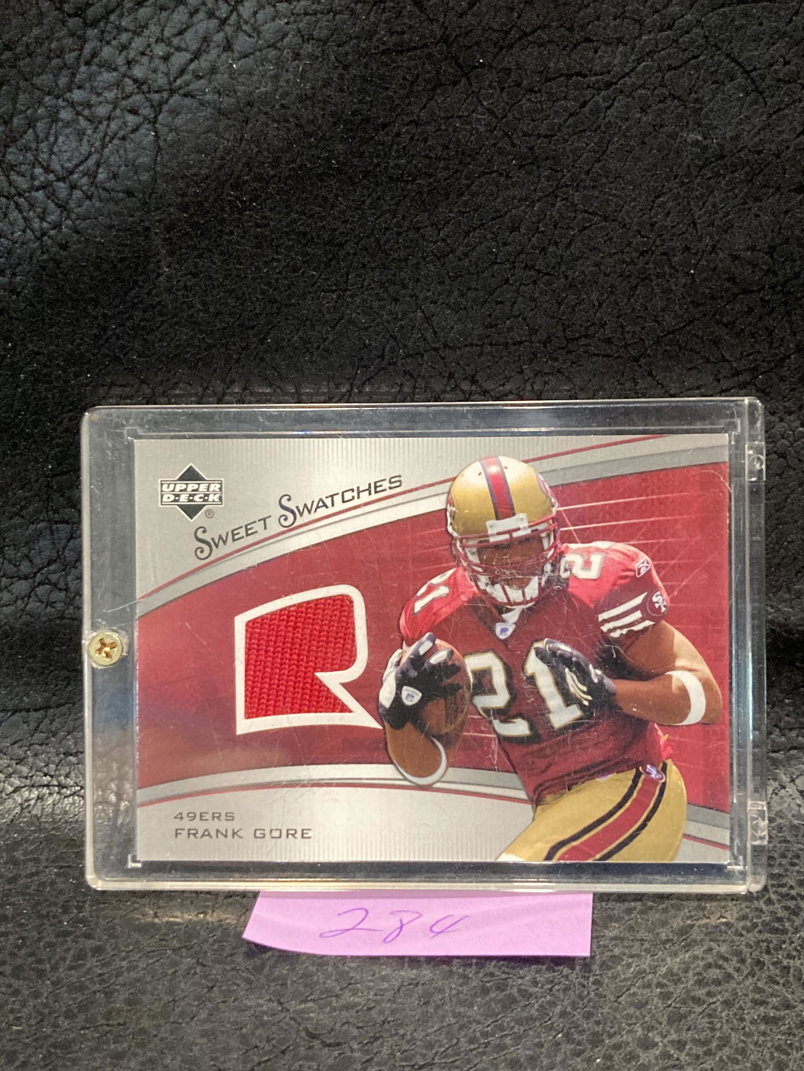 Frank Gore 2005 Upper Deck Sweet Spot Sweet Swatches (1 of 2)