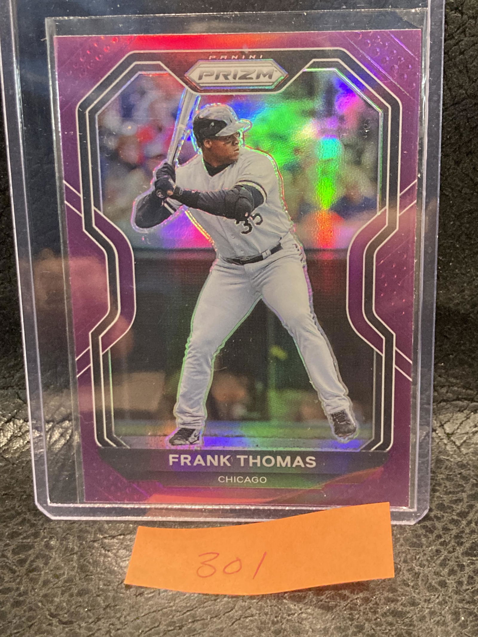 Frank Thomas 2021 Prizm Baseball #13 Purple Prizm (1 of 2)