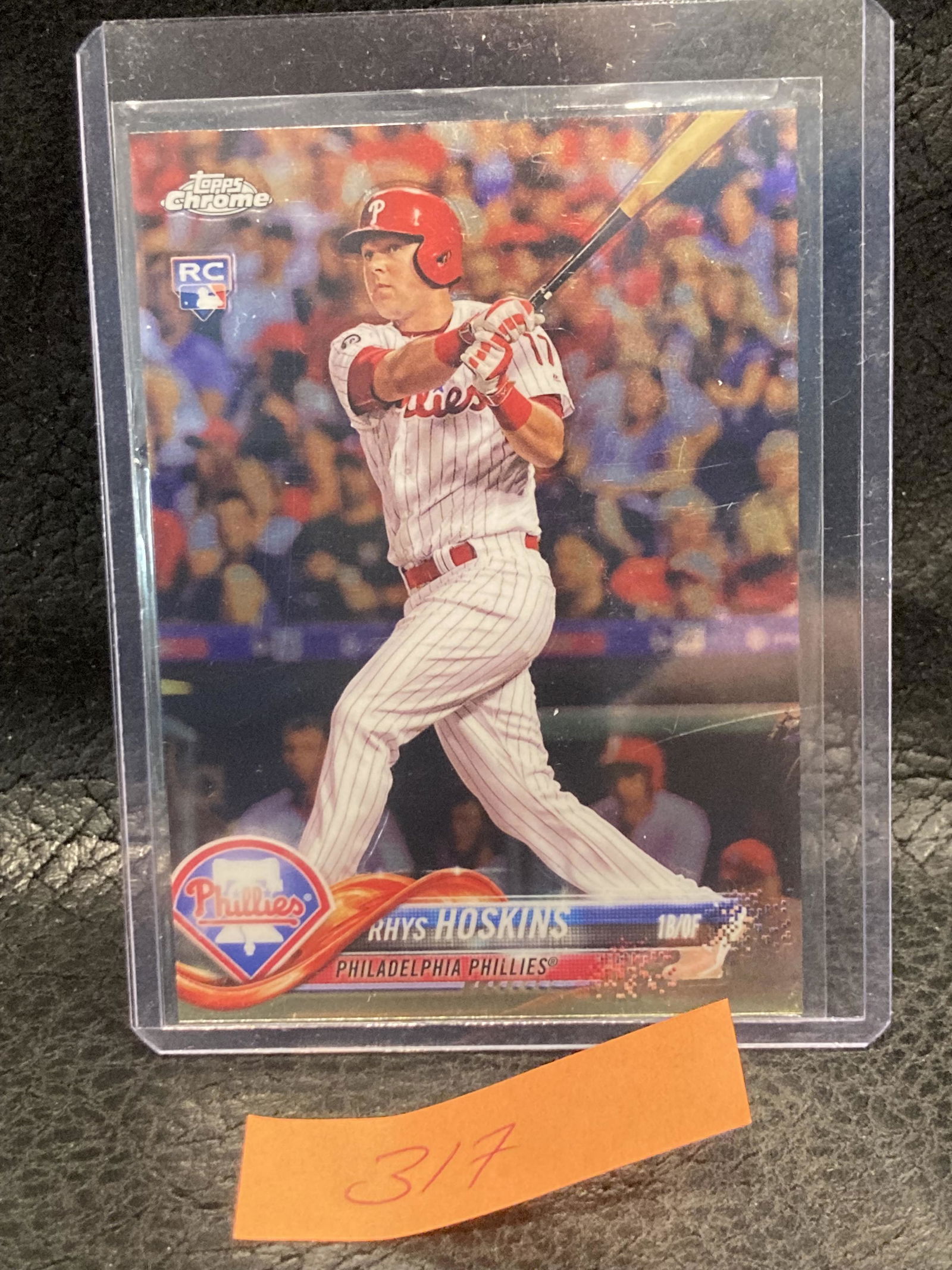 Rhys Hoskins 2018 Topps Chrome Rookie Card RC #70 (1 of 2)