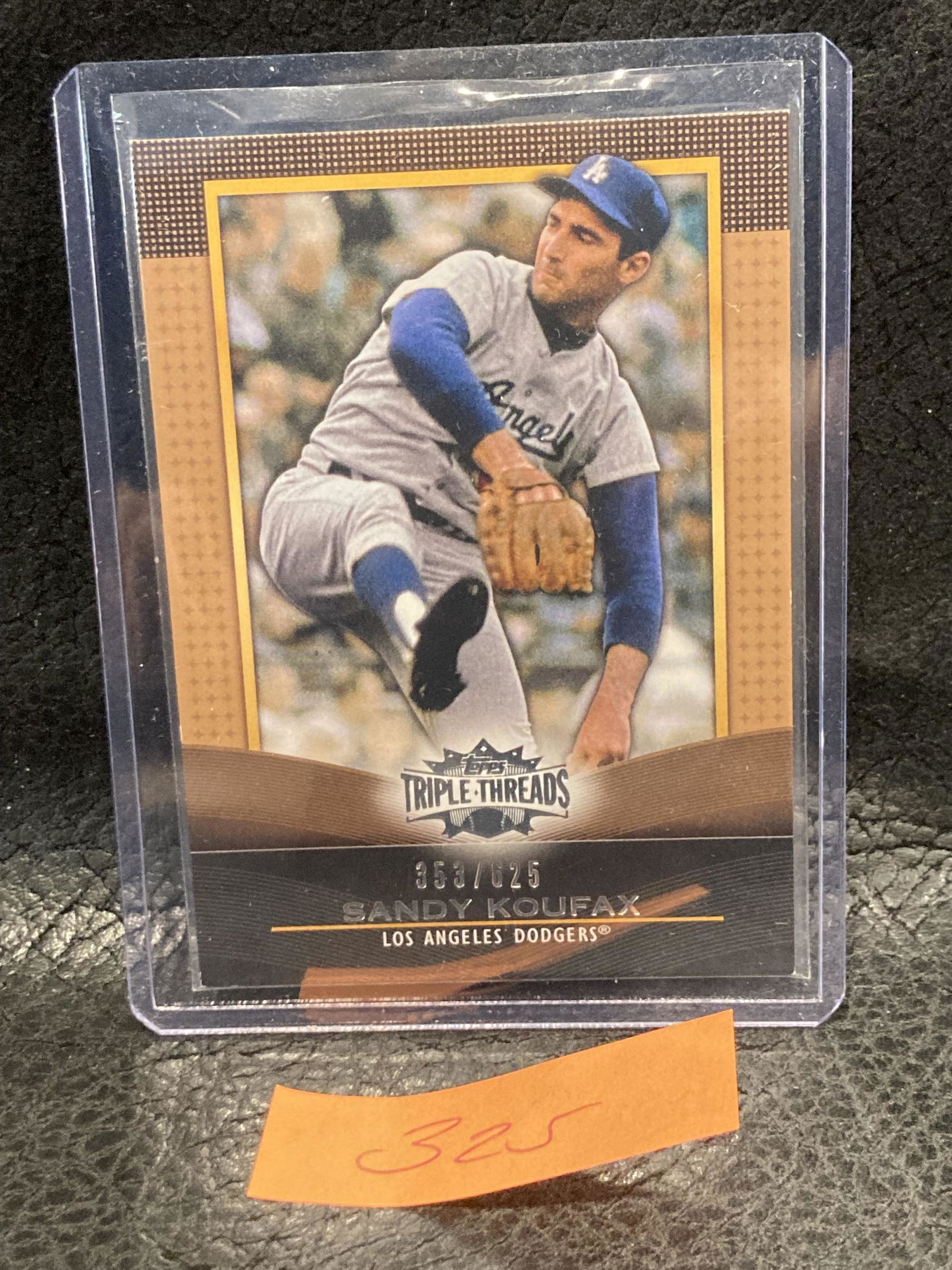 Sandy Koufax 2011 Topps Triple Threads Sepia /625 #100 (1 of 2)