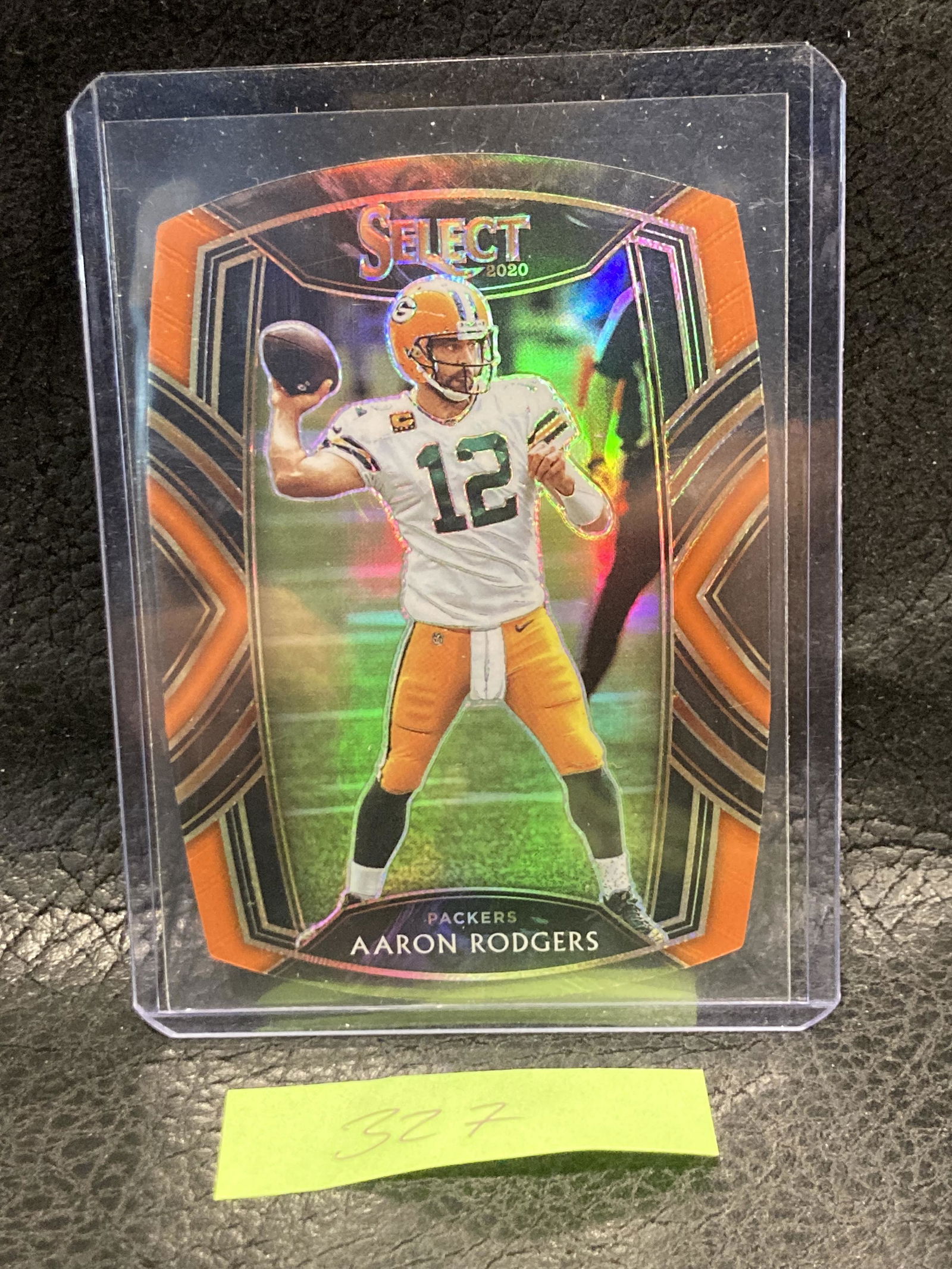 Aaron Rodgers 2020 Select Club Level Orange Prizm (1 of 2)