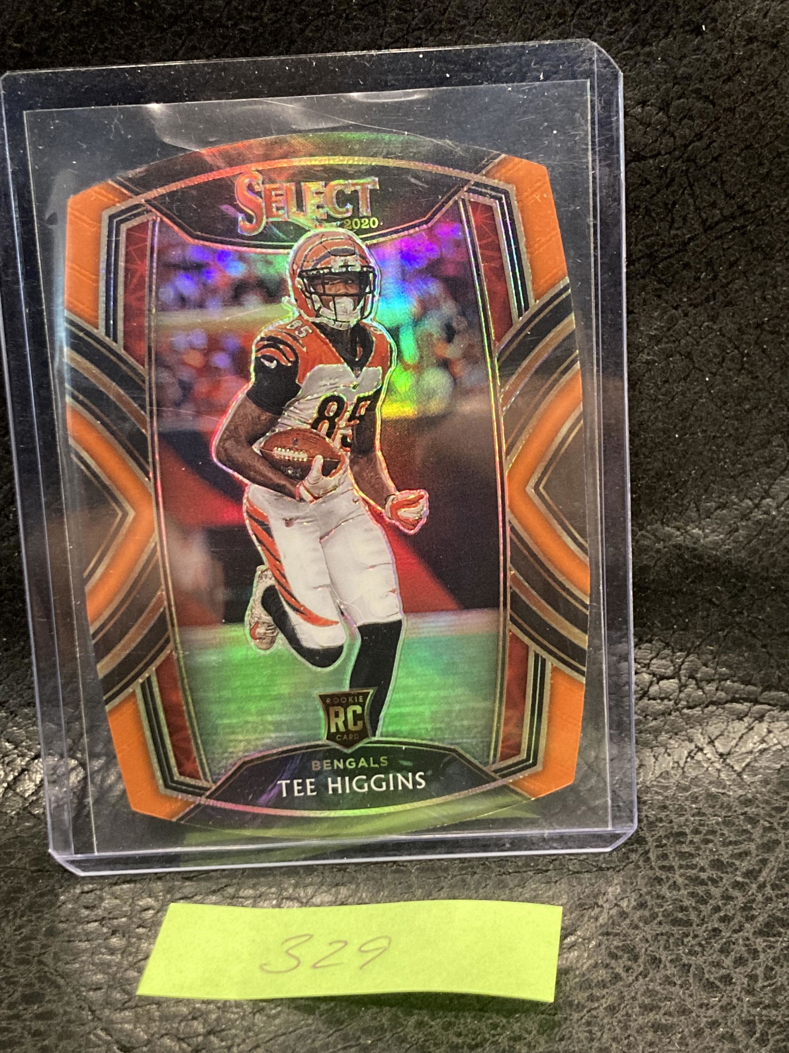 Tee Higgins 2020 Select Rc Die Cut Orange Club Level (1 of 2)