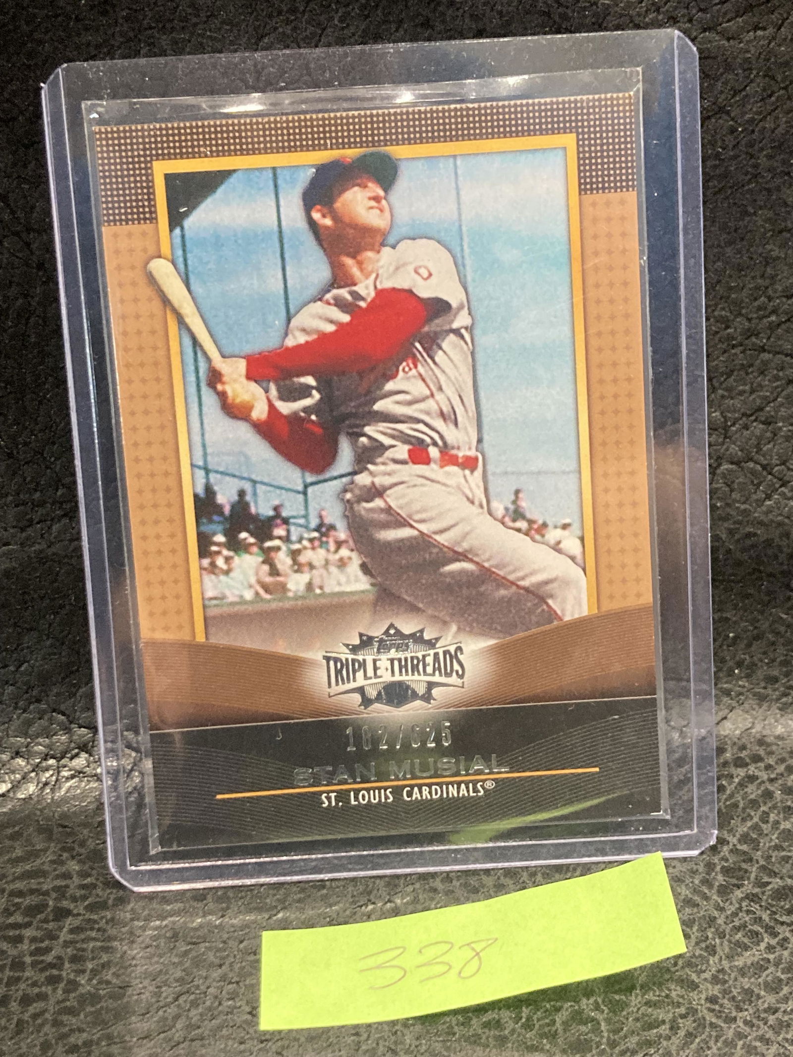 Stan Musial 2011 Topps Triple Threads Sepia 363/625 #55 (1 of 2)