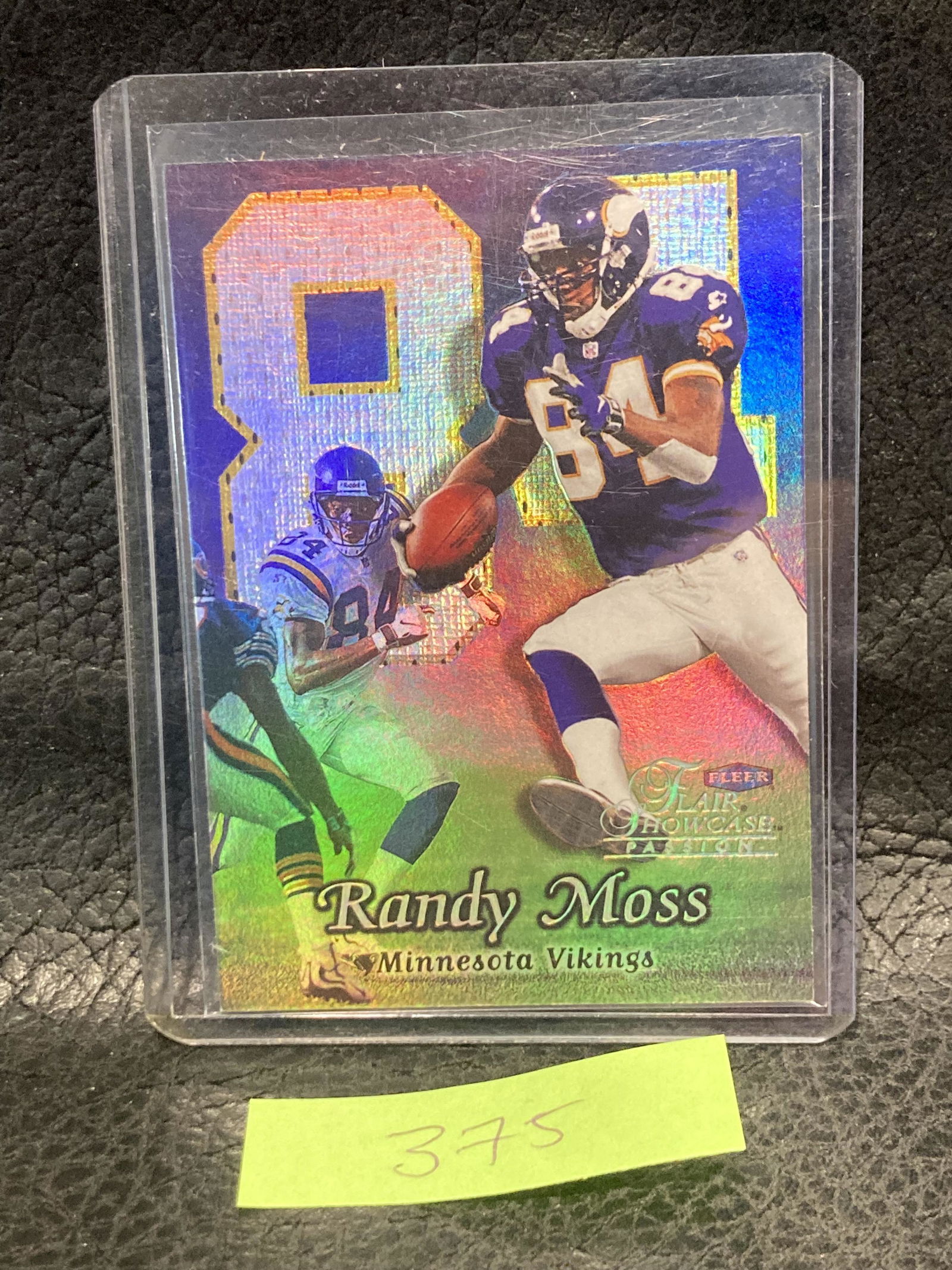 Randy Moss 1999 Fleer Flair Showcase #78 Minnesota (1 of 2)