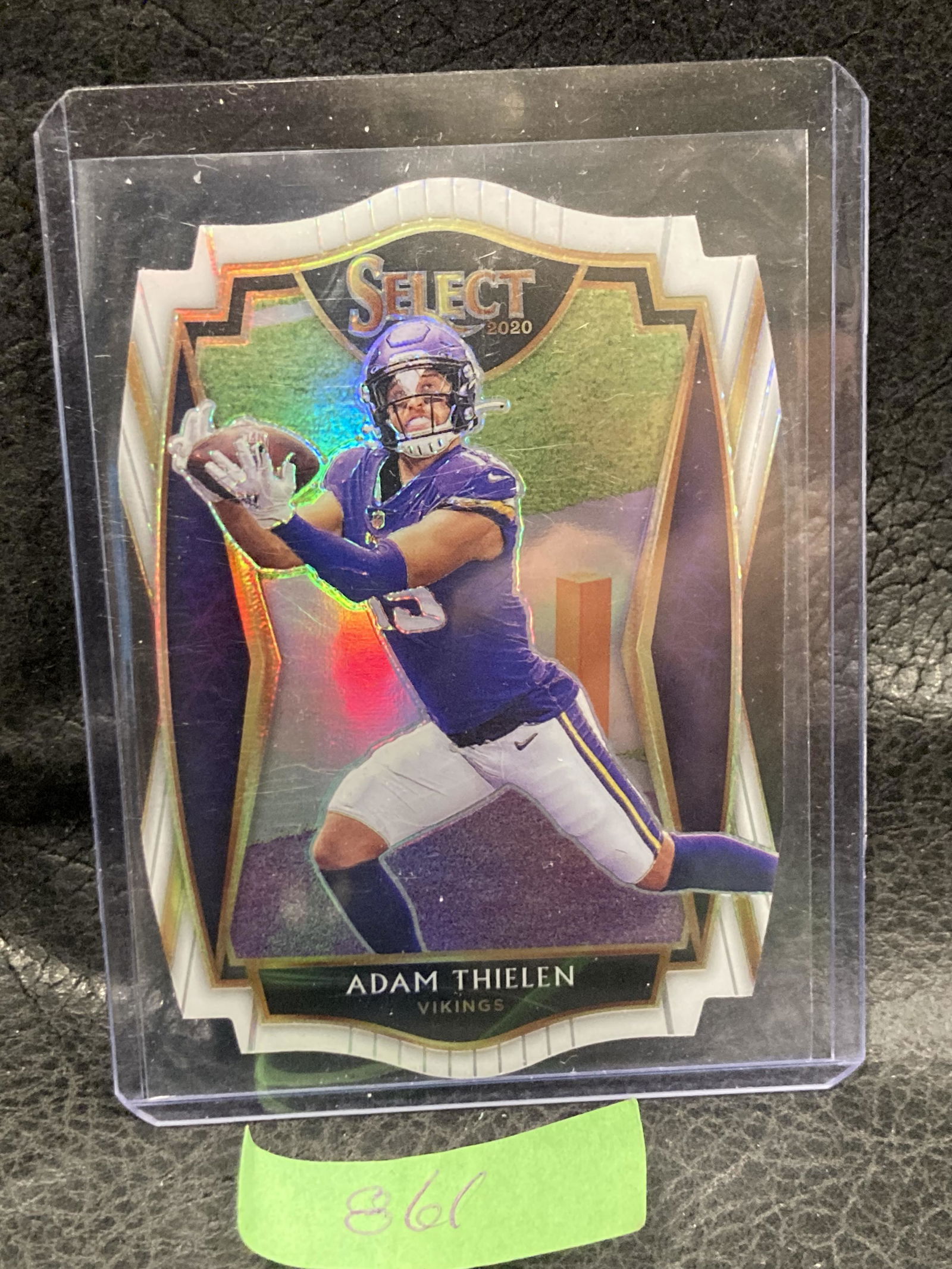 Adam Thielen 2020 Panini Select Premier Level White (1 of 2)
