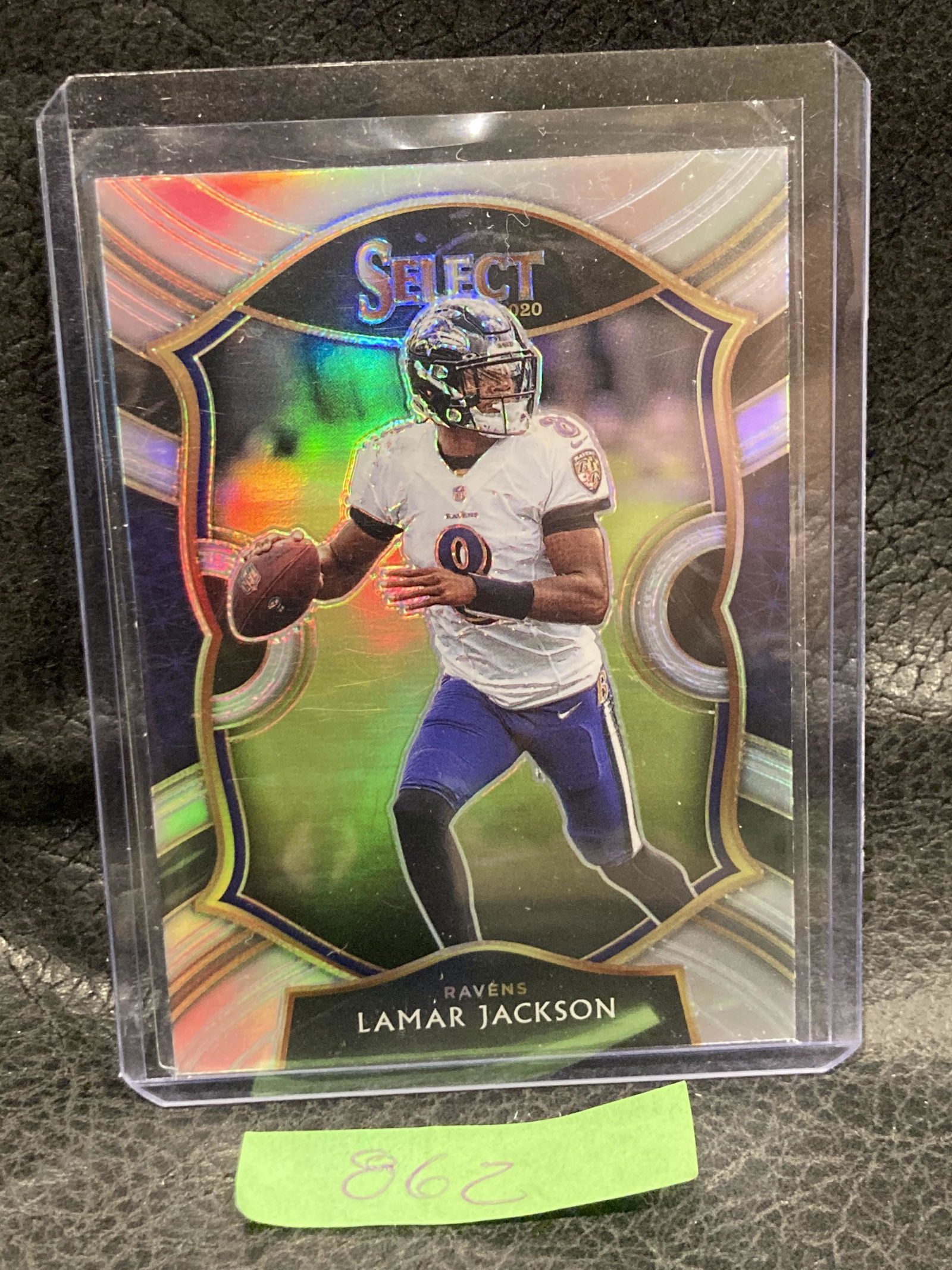 Lamar Jackson 2020 Select Concourse Silver Prizm #3 (1 of 2)