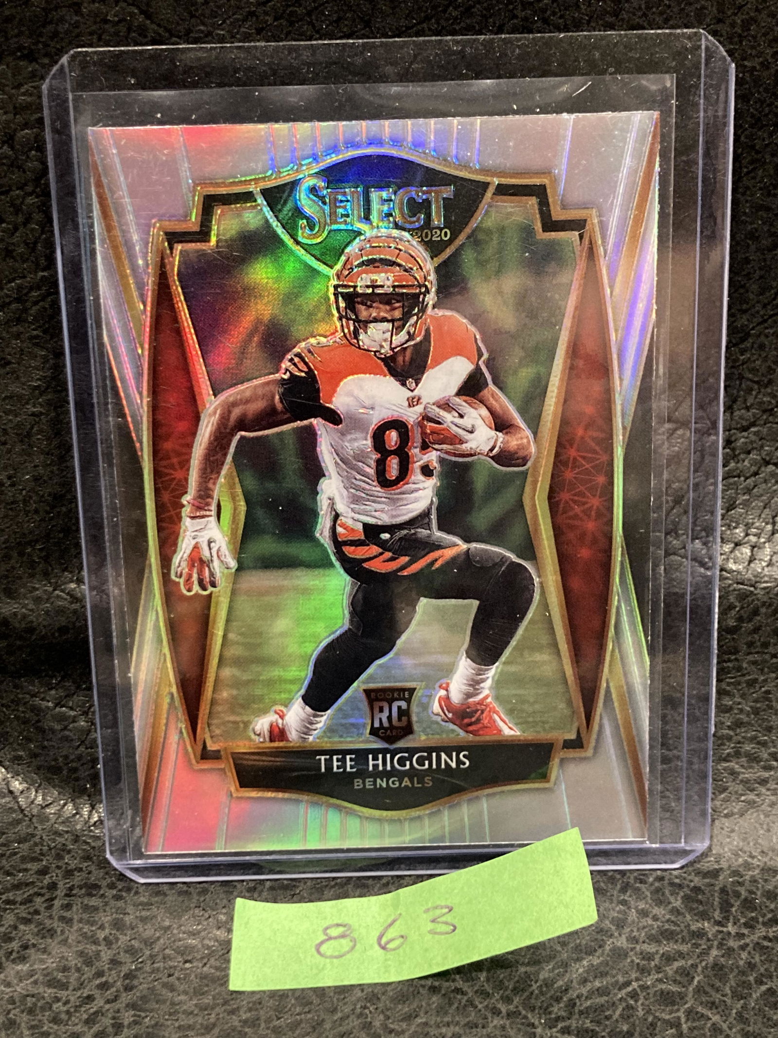 Tee Higgins 2020 Select Premier Level Silver Prizm (1 of 2)