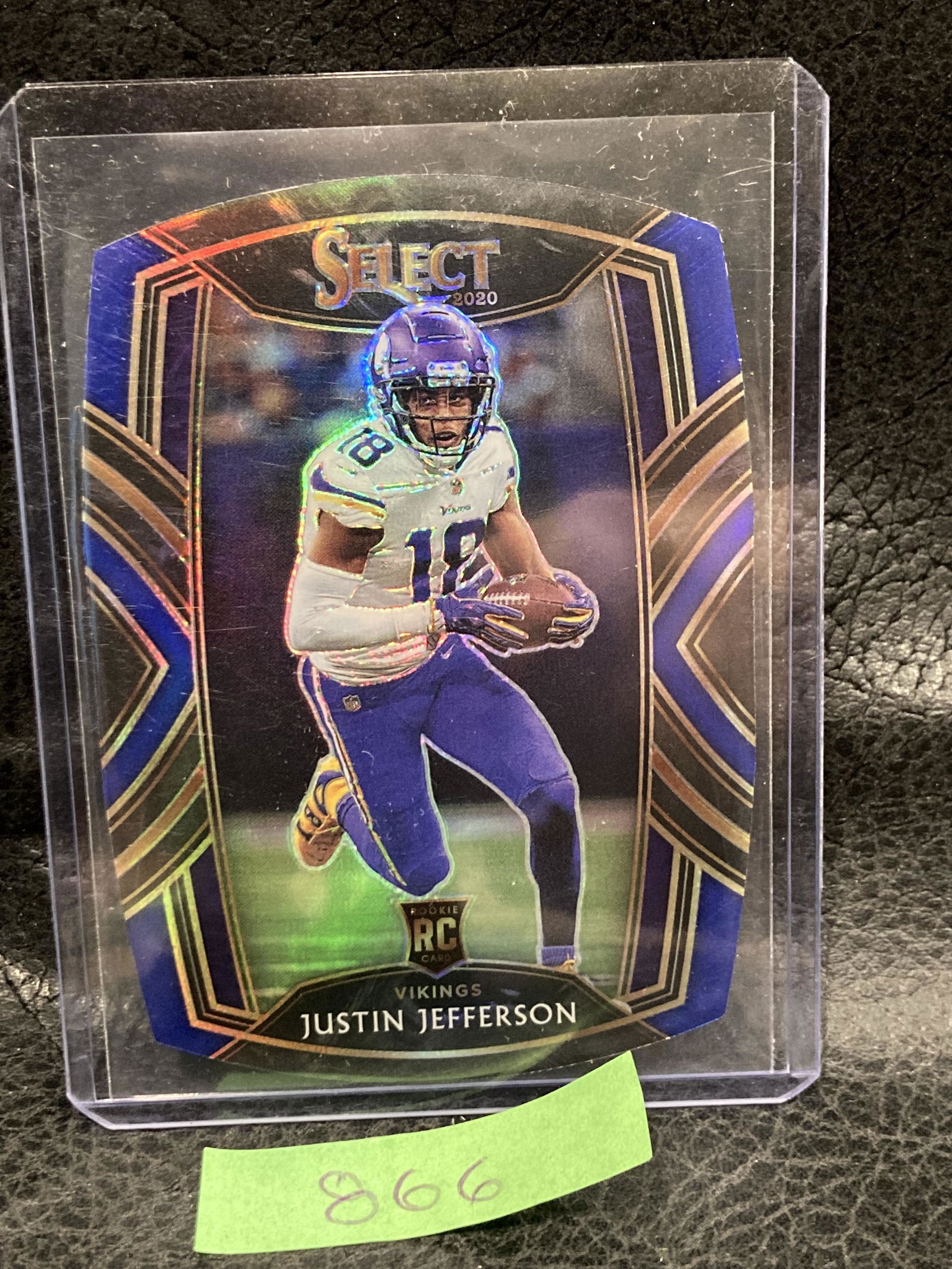 Justin Jefferson Rc 2020 Panini Select Club Level (1 of 2)