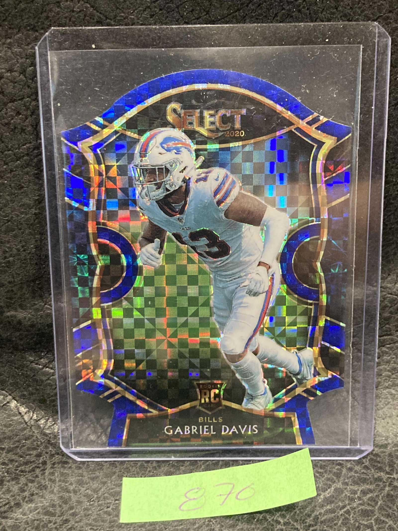 Gabriel Davis 2020 Panini Nfl Select Rookie Rc Blue (1 of 2)