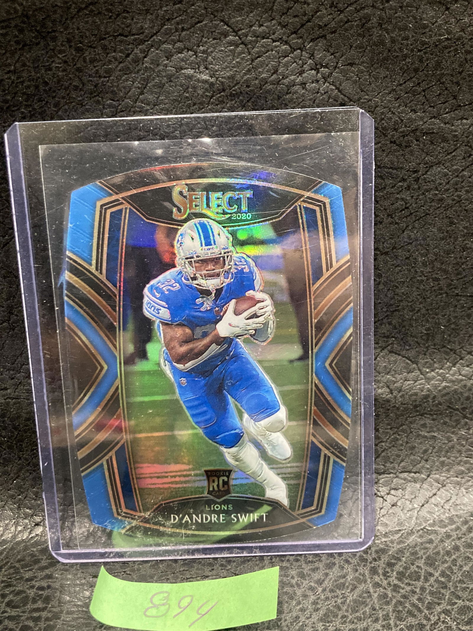 Deandre Swift Rookie Blue Diecut Club Level 2020 Select (1 of 2)