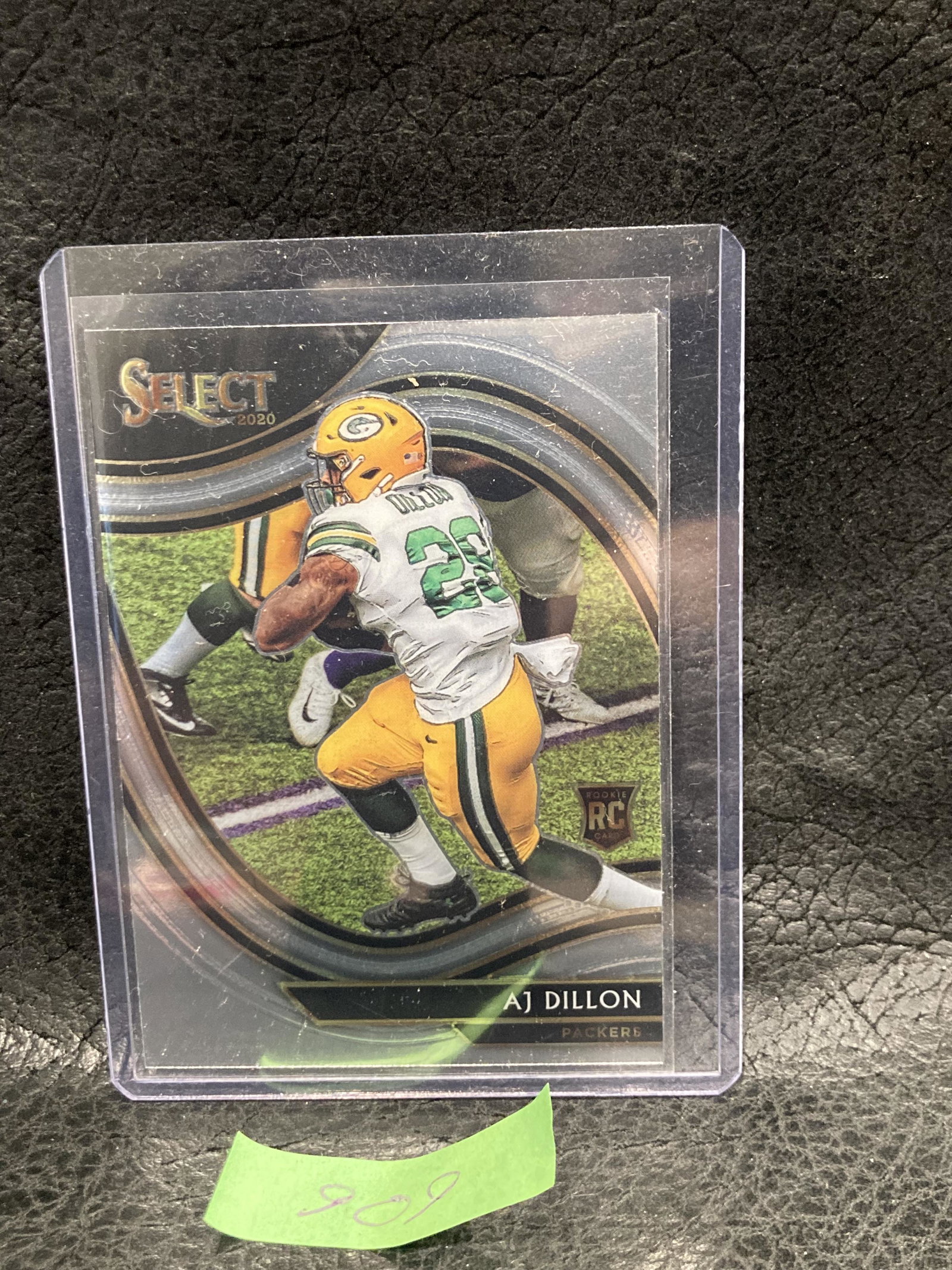 Aj Dillion 2020 Panini Select Field Level Rc #365: Aj Dillion 2020 Panini Select Field Level Rc #365 Packers