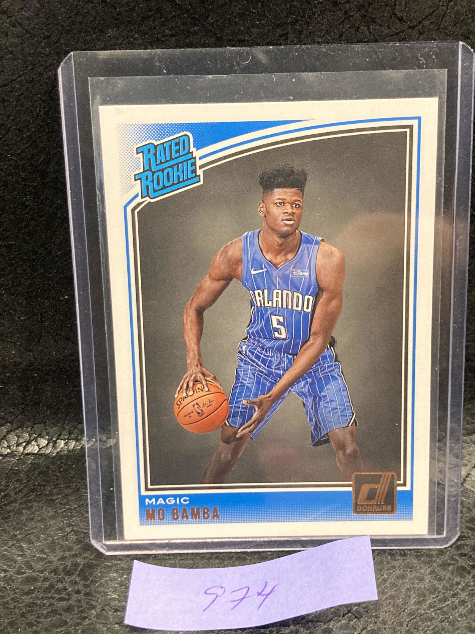 Mo Bamba 2019-20 Donruss Rated Rookie Card Lot (1 of 2)
