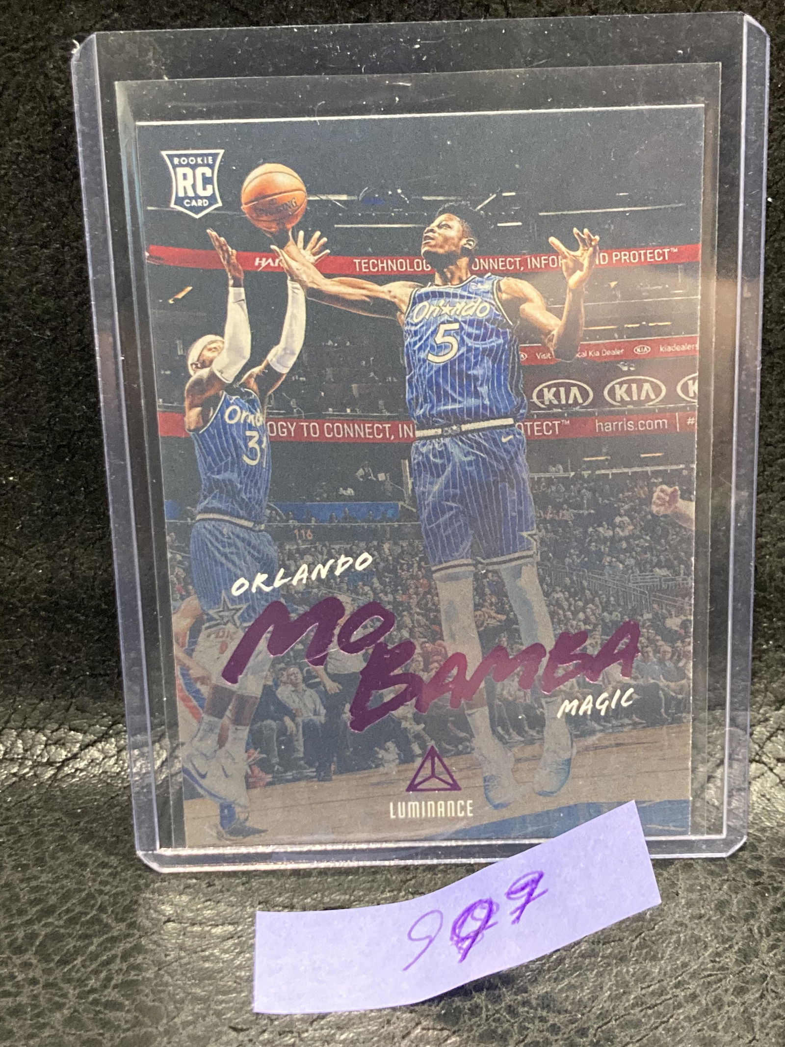 Mo Bamba 2018-19 Panini Chronicles Luminance Pink #156 (1 of 2)