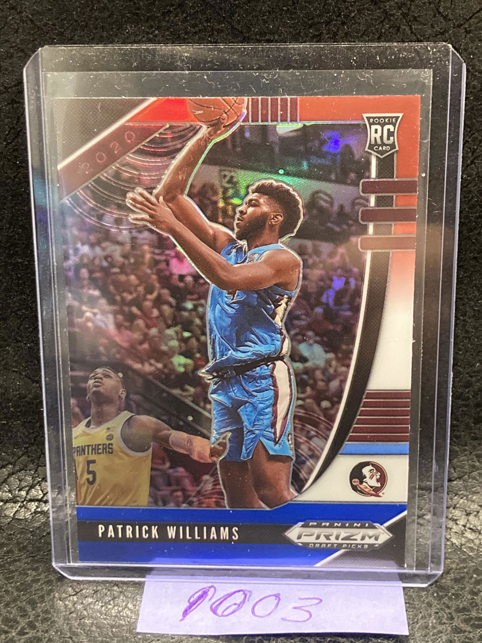 Patrick Williams 2020-21 Prizm Draft Picks Red White & (1 of 2)