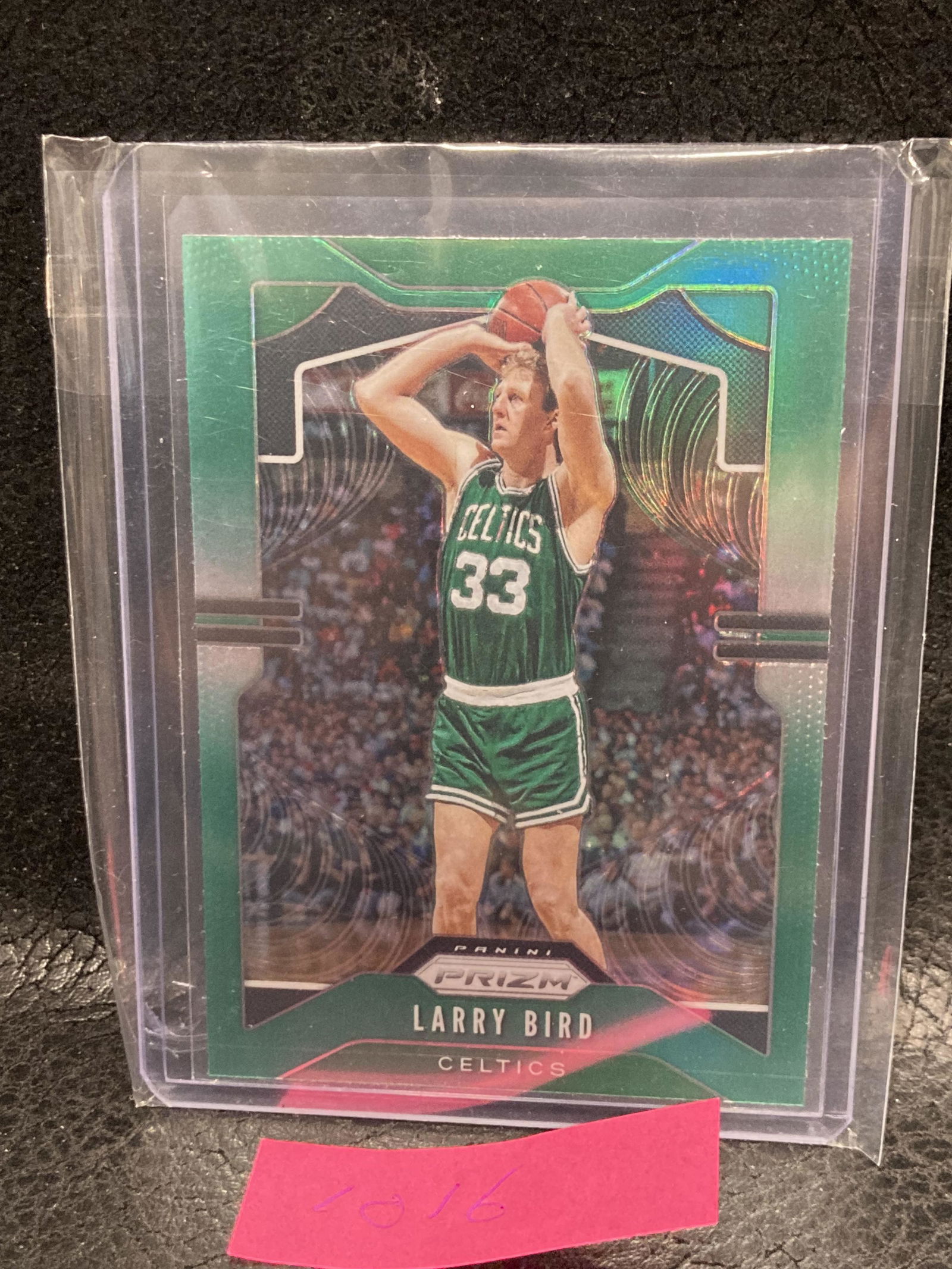 Larry Bird 2019-20 Prizm Green Prizm #16 Celtics (1 of 2)