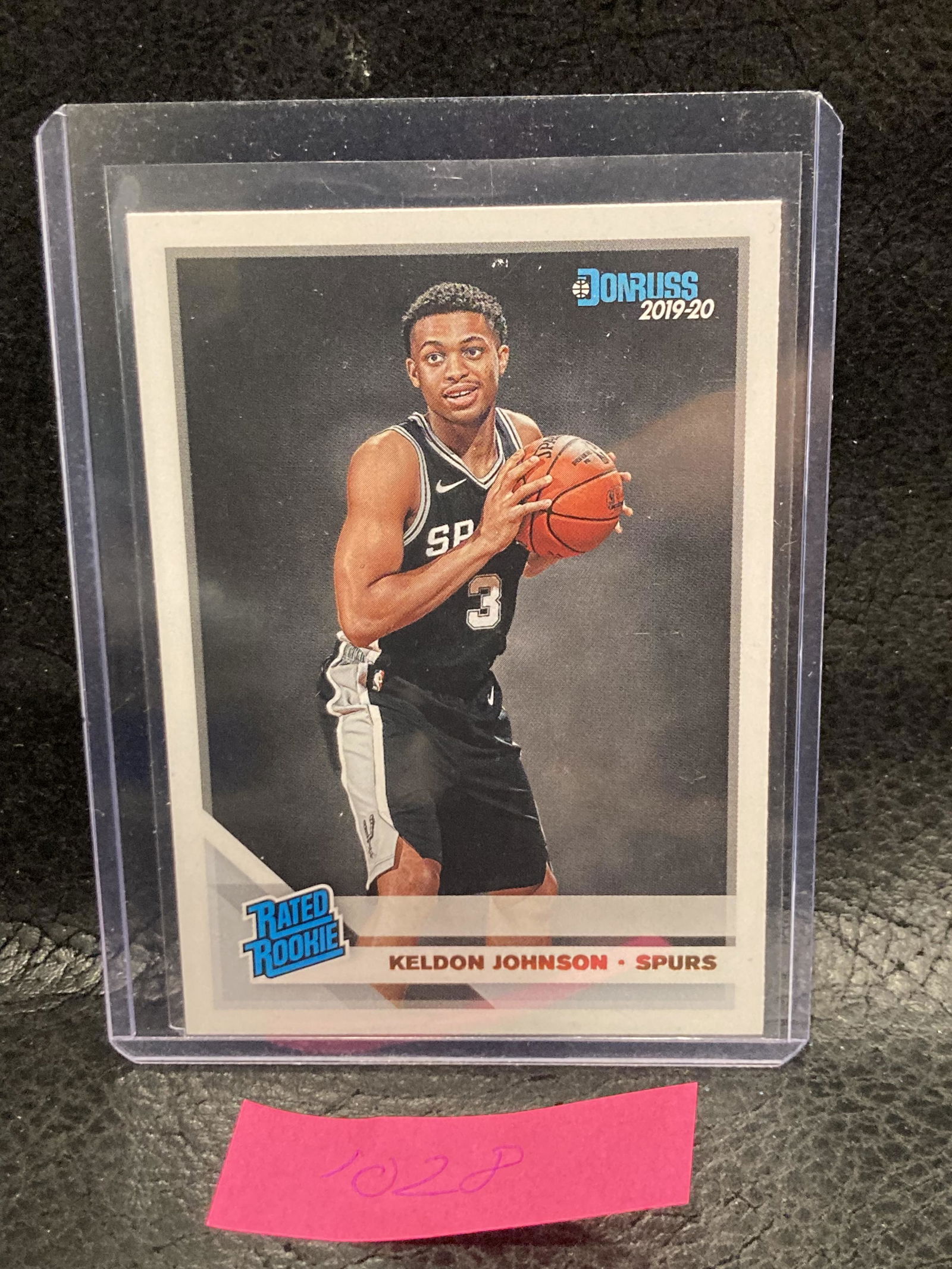 Keldon Johnson Rookie Card RC 2019-20 Donruss Rated (1 of 2)