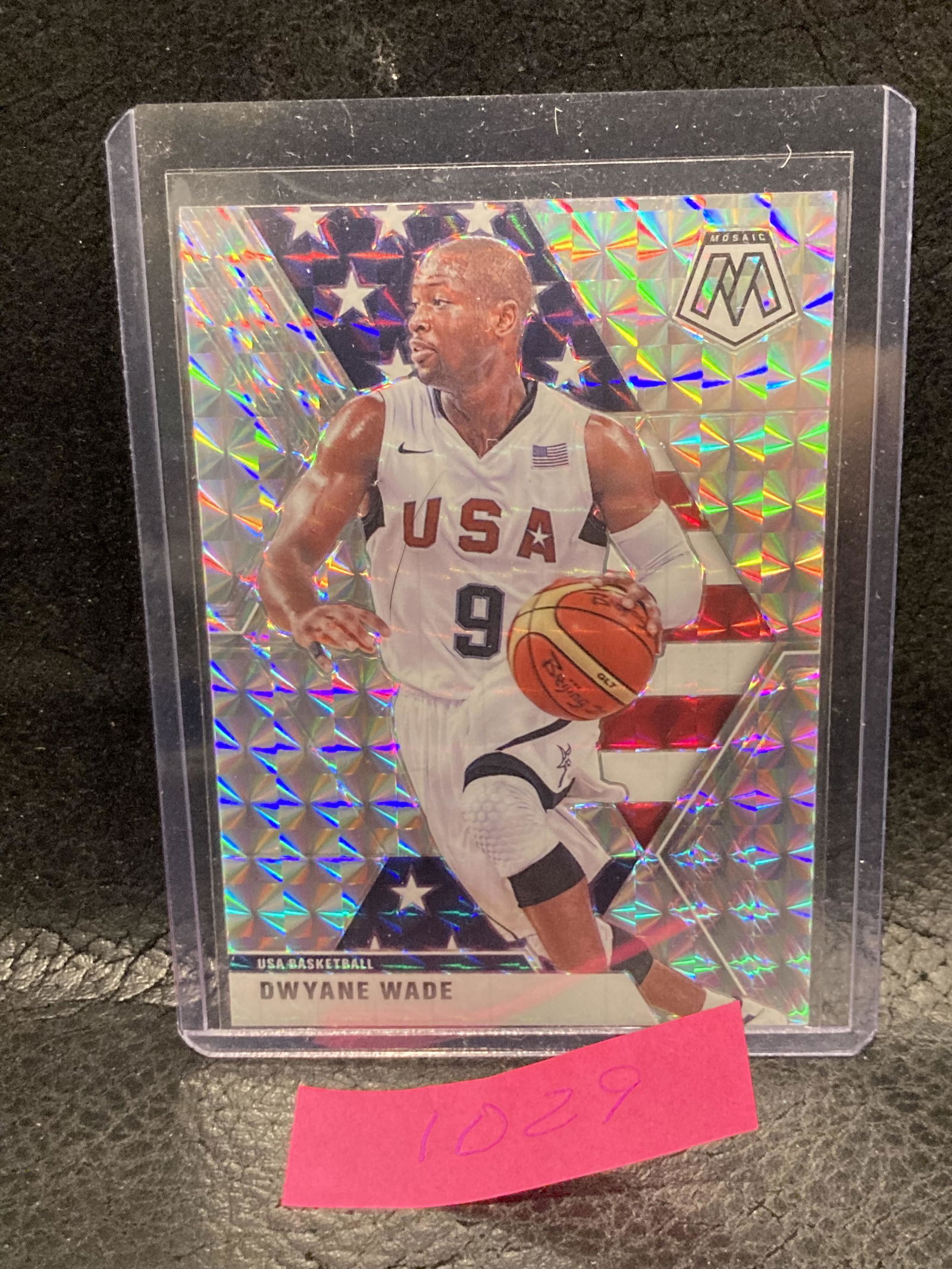 Dwayne Wade 2019 Panini mosaic basketball mosaic silver (1 of 2)