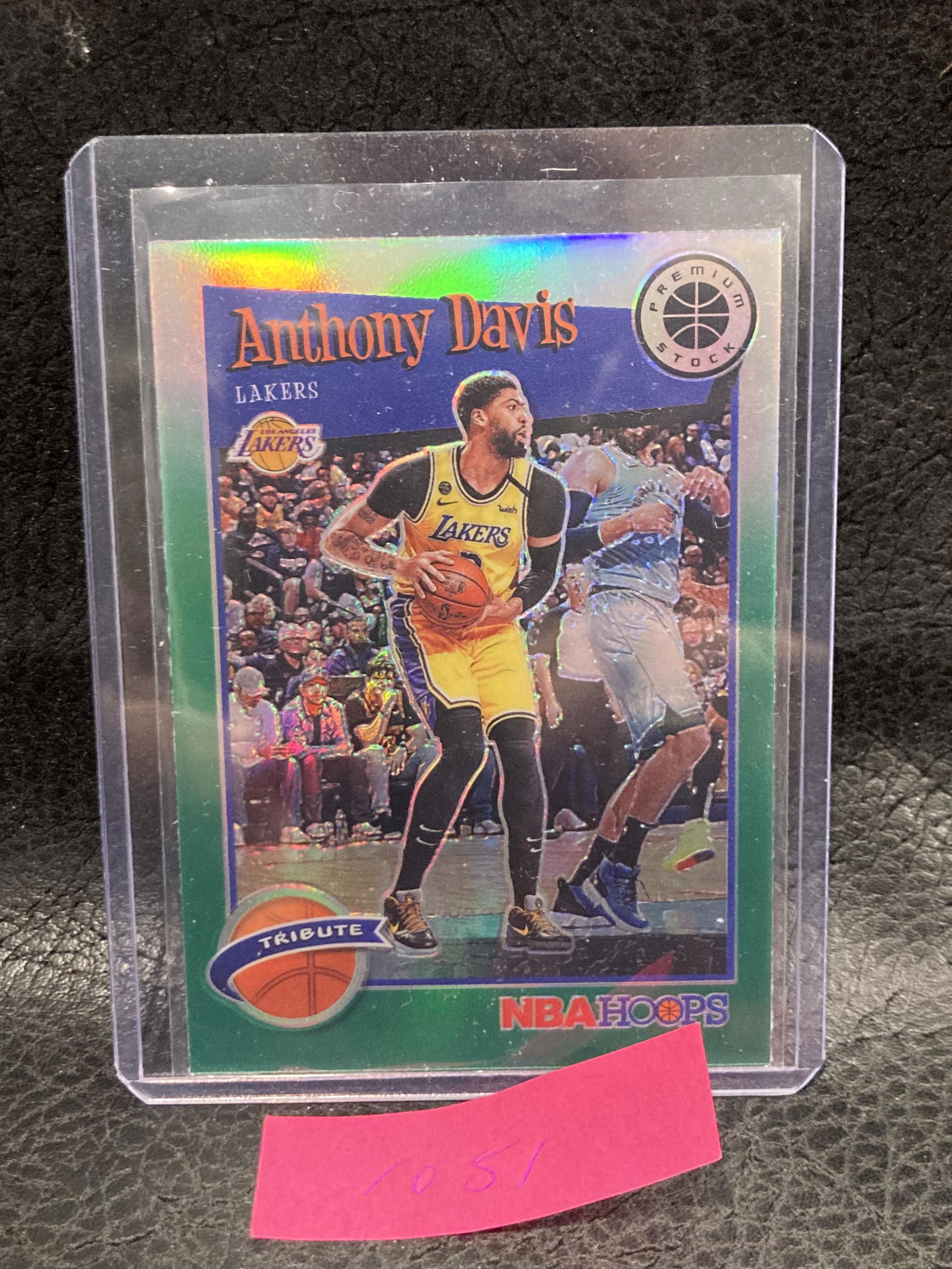 Anthony Davis 2019 Panini Hoops Premium Stock 294 Green (1 of 2)