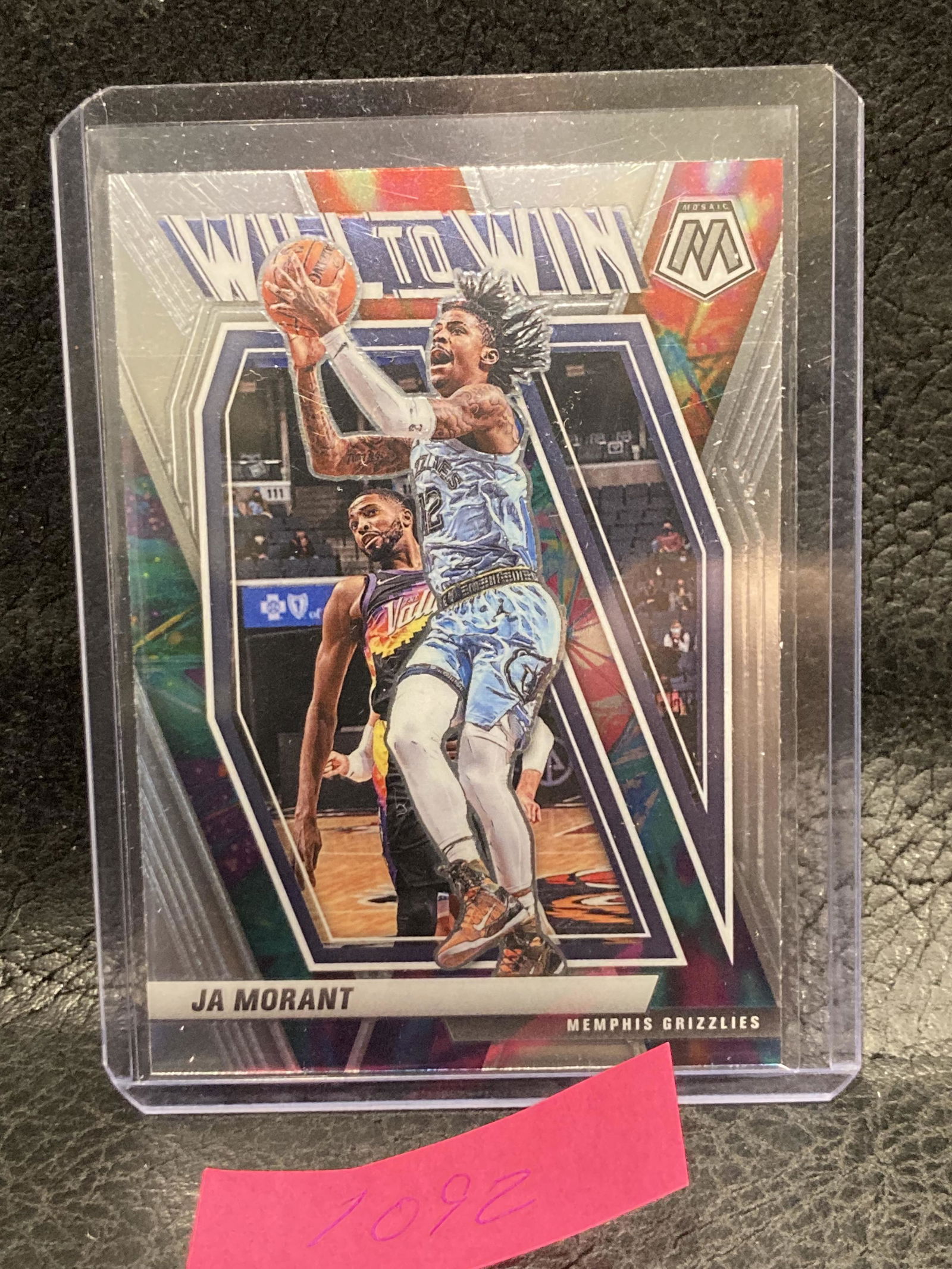 Ja Morant 2020-21 Mosaic Basketball Will To Win #18 (1 of 2)